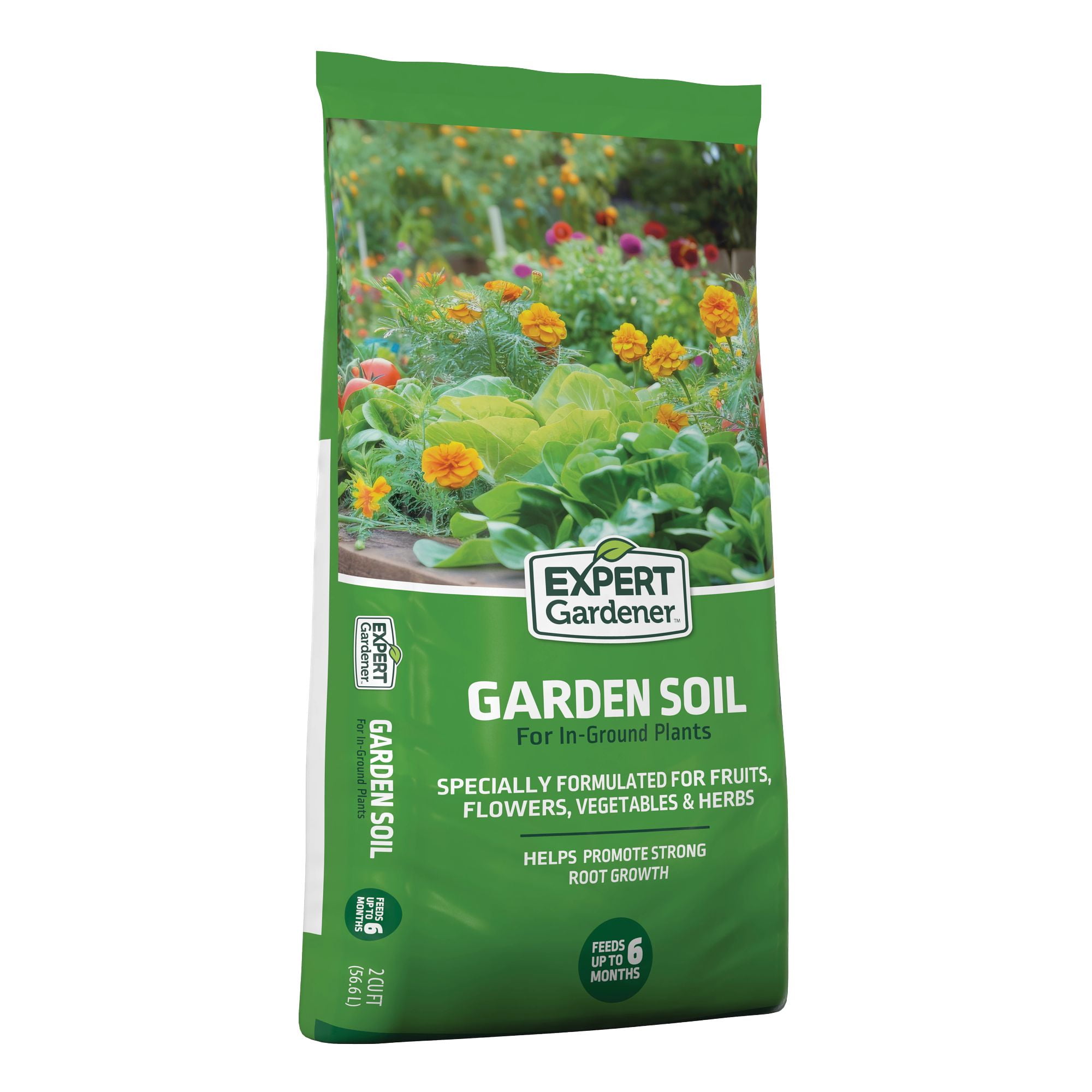 Expert Gardener Garden Soil for In-Ground Plants (Brown, 2 cu. ft.) p5p4d