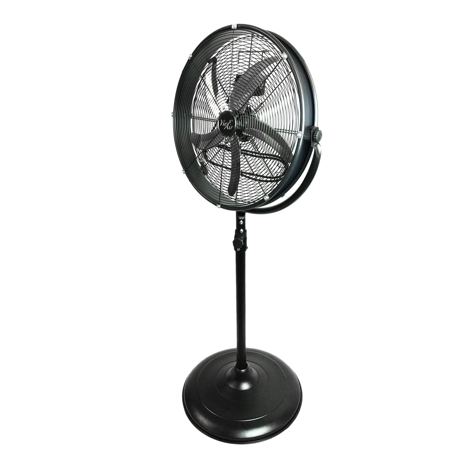 VieAir 20 in Industrial High Velocity Pedestal Drum Fan (Adjustable Height, 3-Speed) bss30