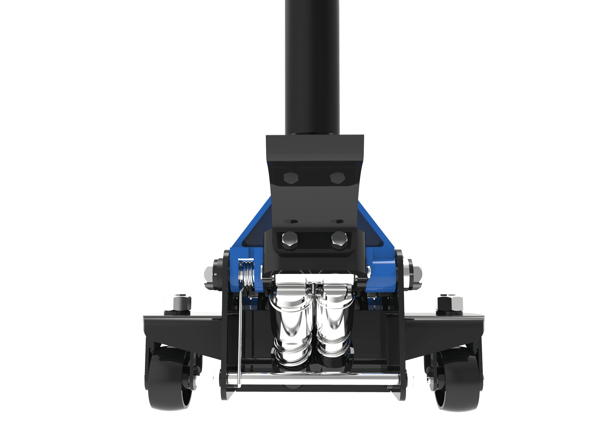HART Heavy Duty 2 Ton Hydraulic Garage Jack for Cars, SUVs, and Trucks (Blue, 4000 lb Capacity) n310m
