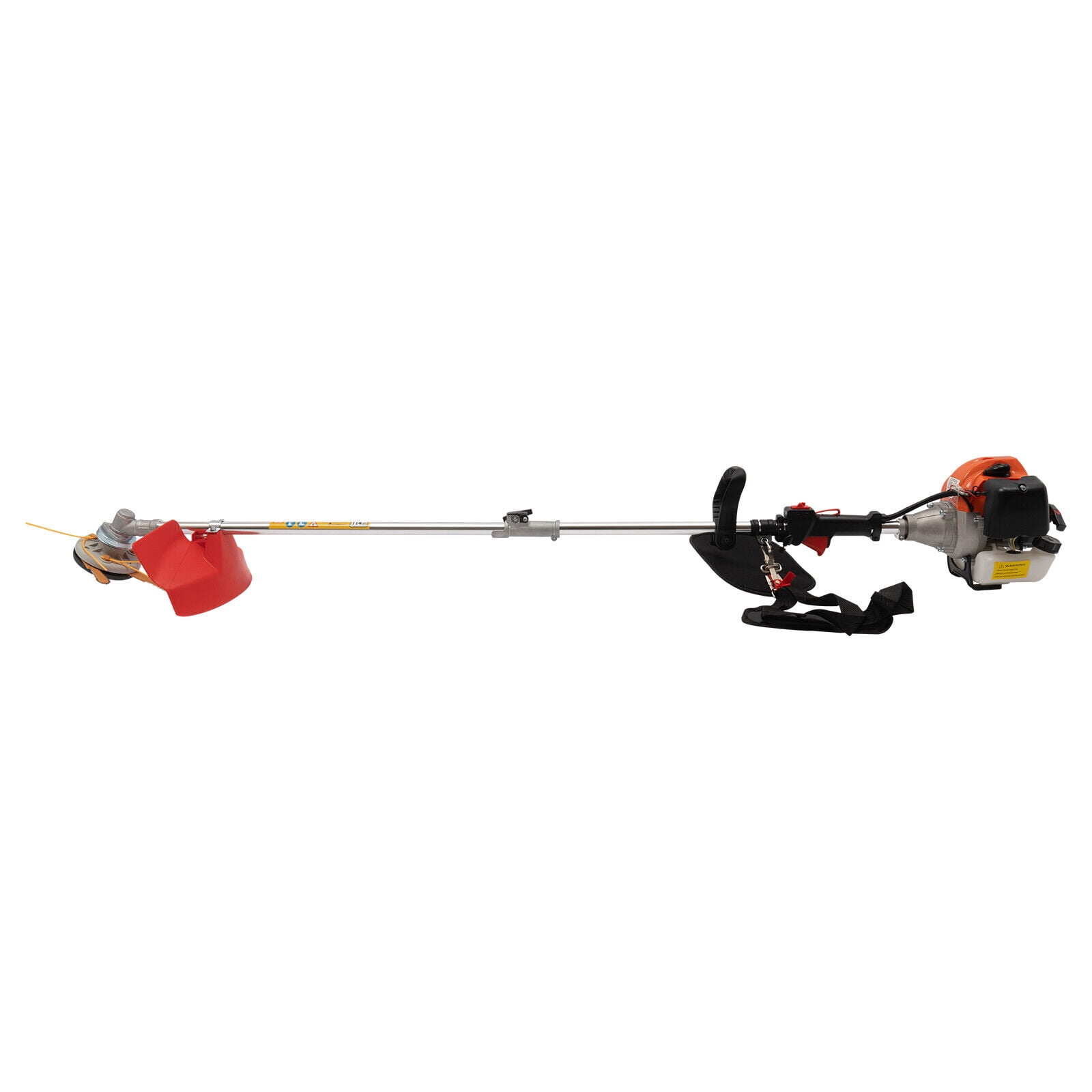 Generic 33cc Gas Powered Weed Trimmer and Brush Cutter with Adjustable Handle (Red, 1 Unit) f6ih6