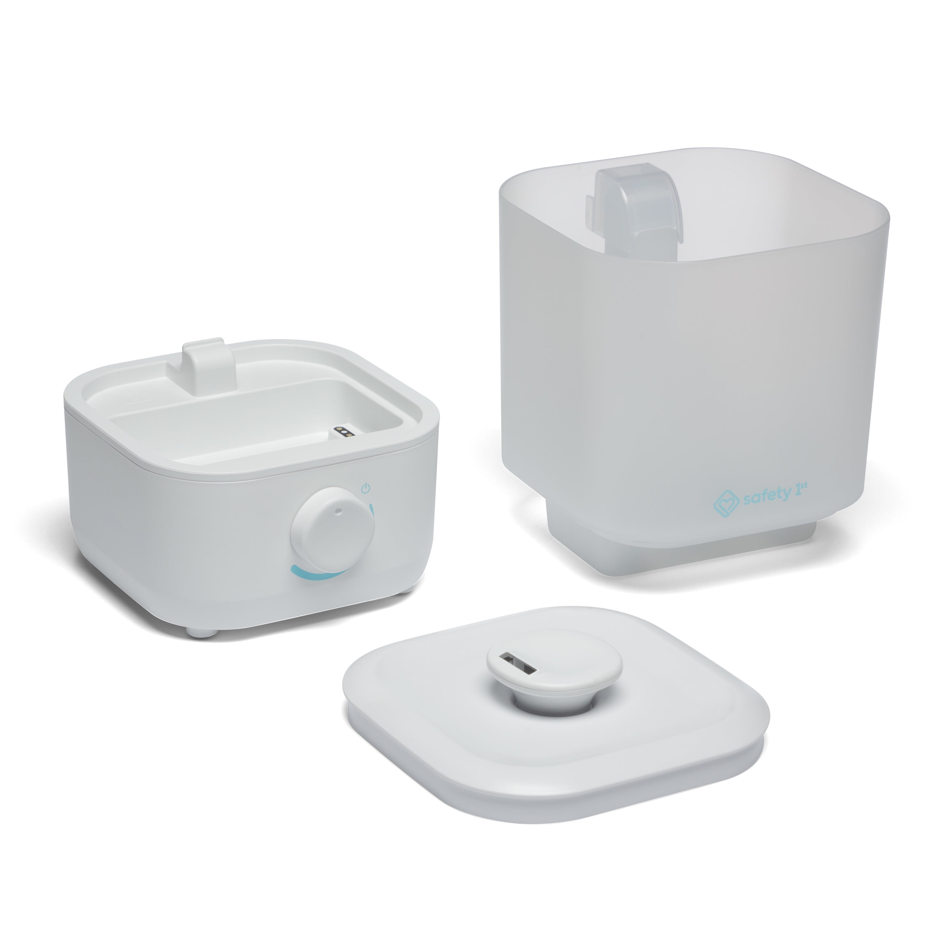 Safety 1st Easy-Fill Ultrasonic Cool Mist Humidifier (White, 0.5 gal) k3r5k
