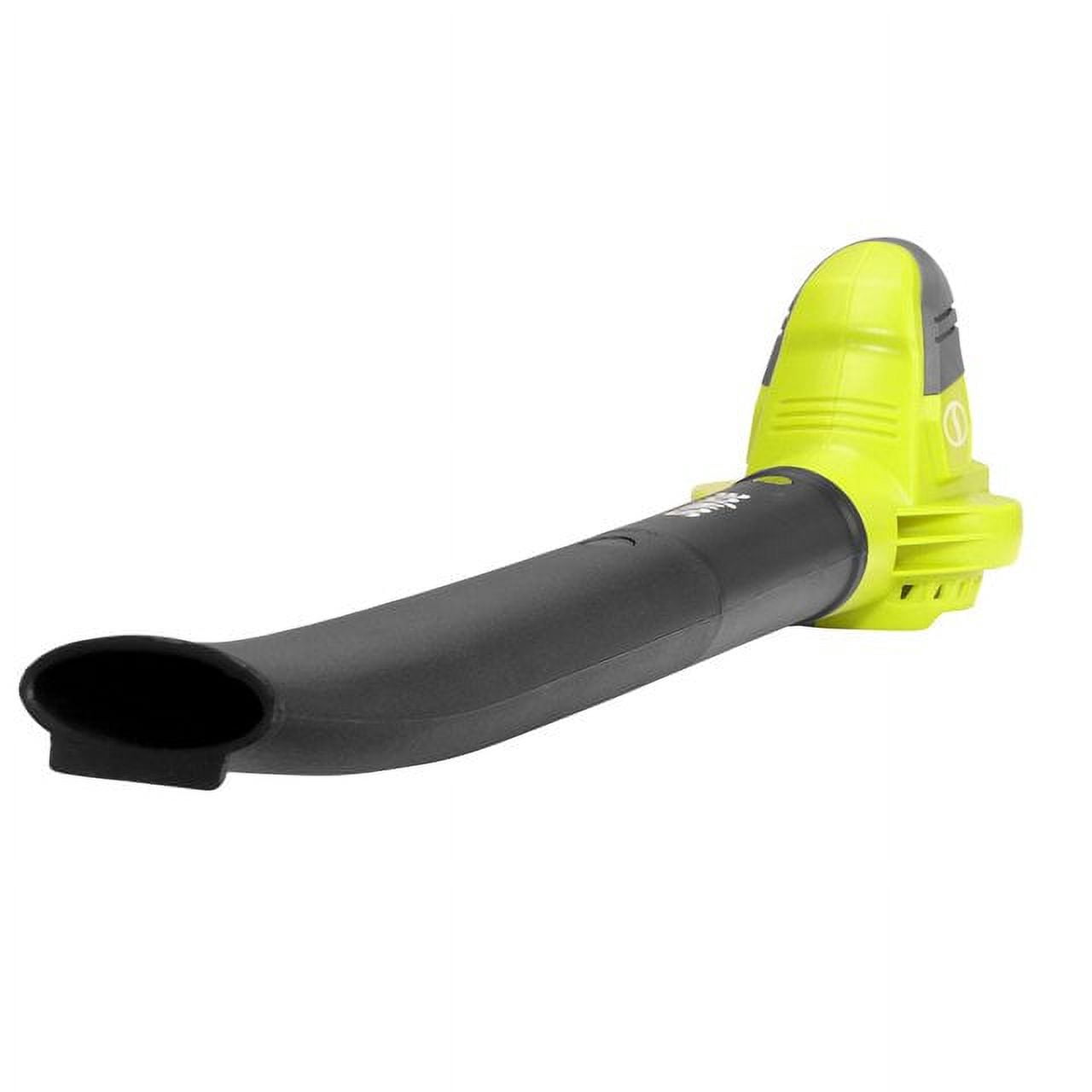 Sun Joe 20V Cordless Leaf Blower and Sweeper with Battery and Charger (Green, 33 in) nnhnk