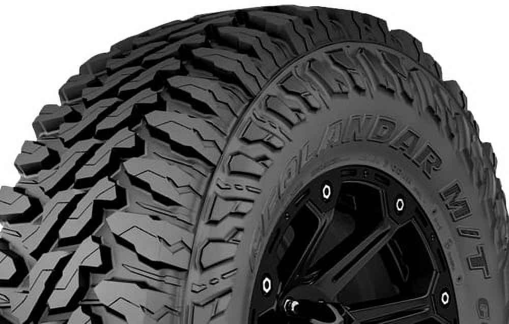 Yokohama Geolandar M/T G003 Mud-Terrain Tires (35/12.50R18, 128Q, Load Range F, Set of 4) 9heis