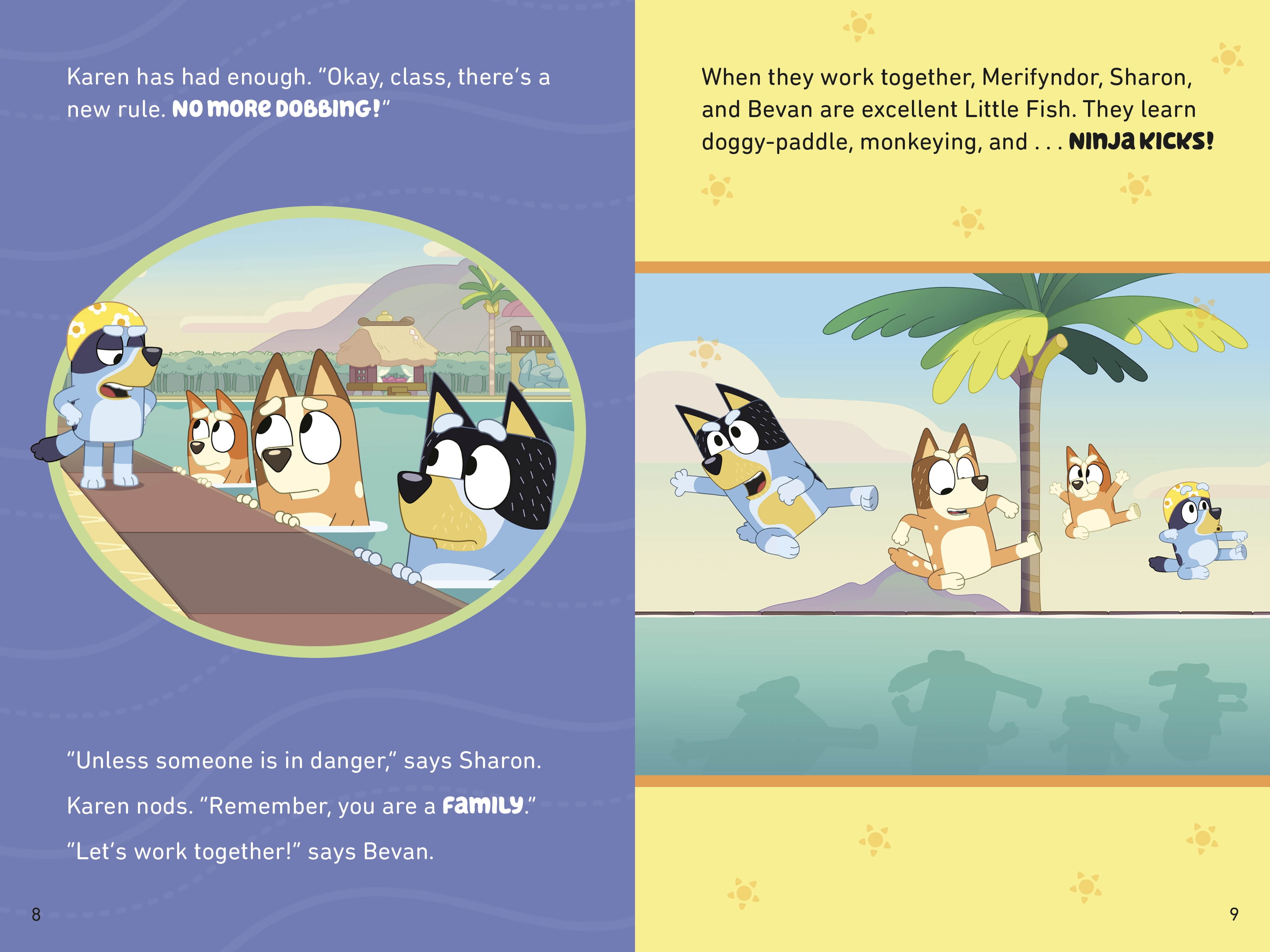 Penguin Young Readers Licenses Swim School: A Bluey Storybook (Paperback, 32 Pages) p19fy