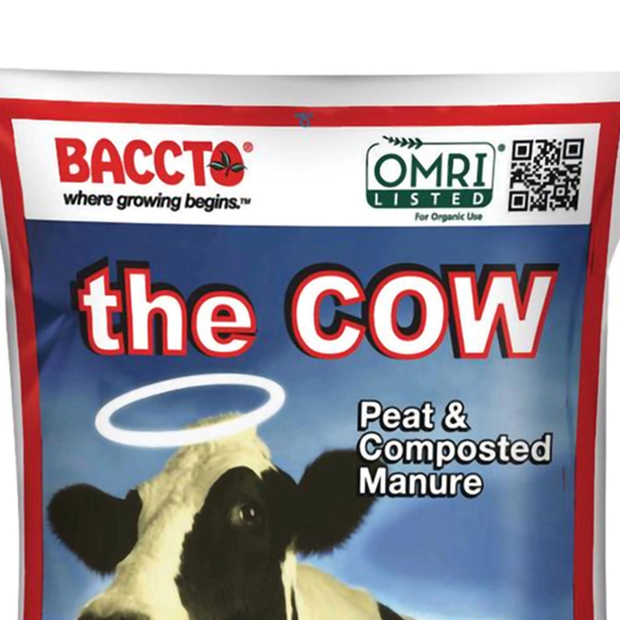 Michigan Peat Wholly Cow Horticultural Compost and Manure (40 qt, 4 Pack) qtcmz