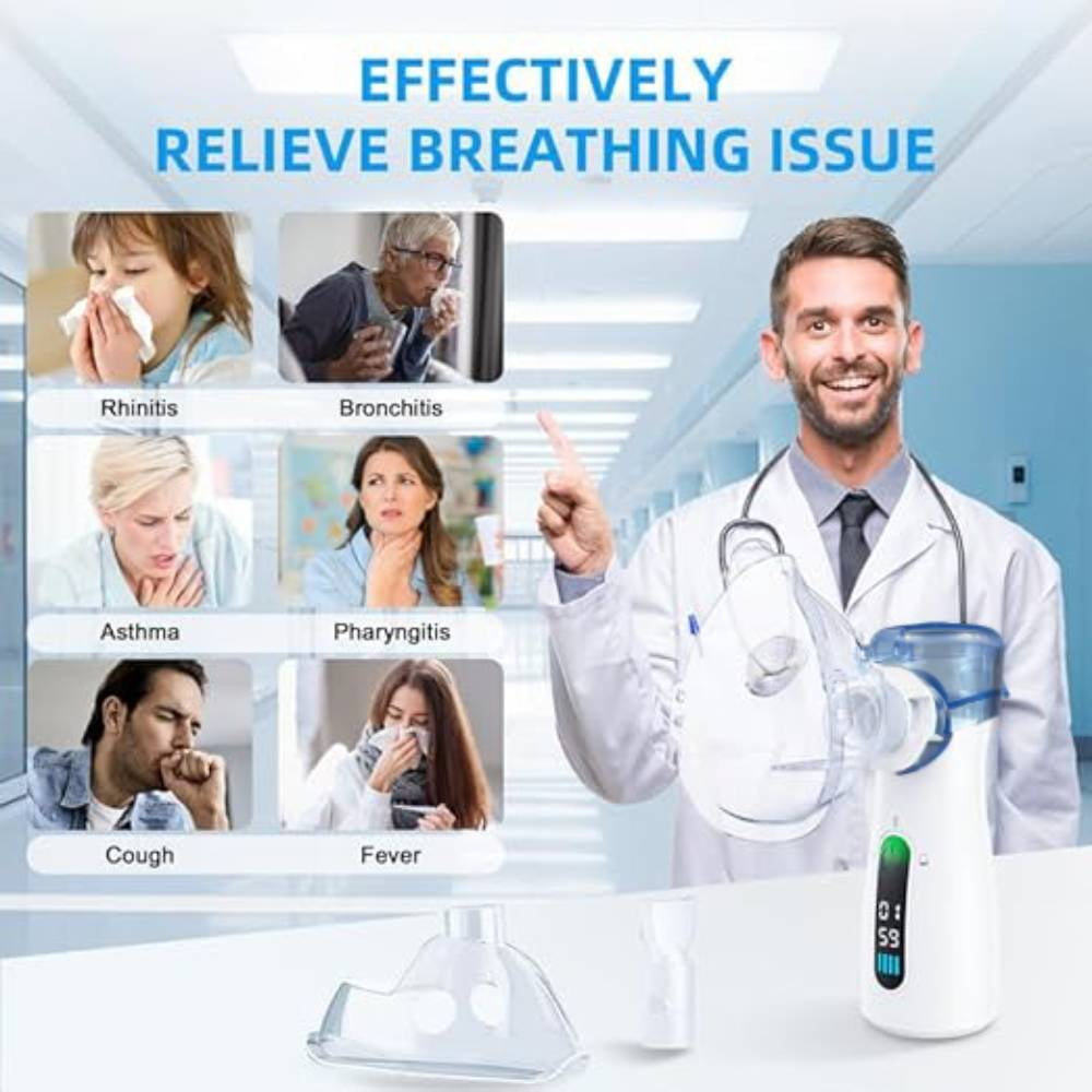 Ziqing Portable Personal Humidifier, Ultrasonic Cool Mist Desktop Device for Office, Bedroom, and Car (White, 10 fl oz) xspxh