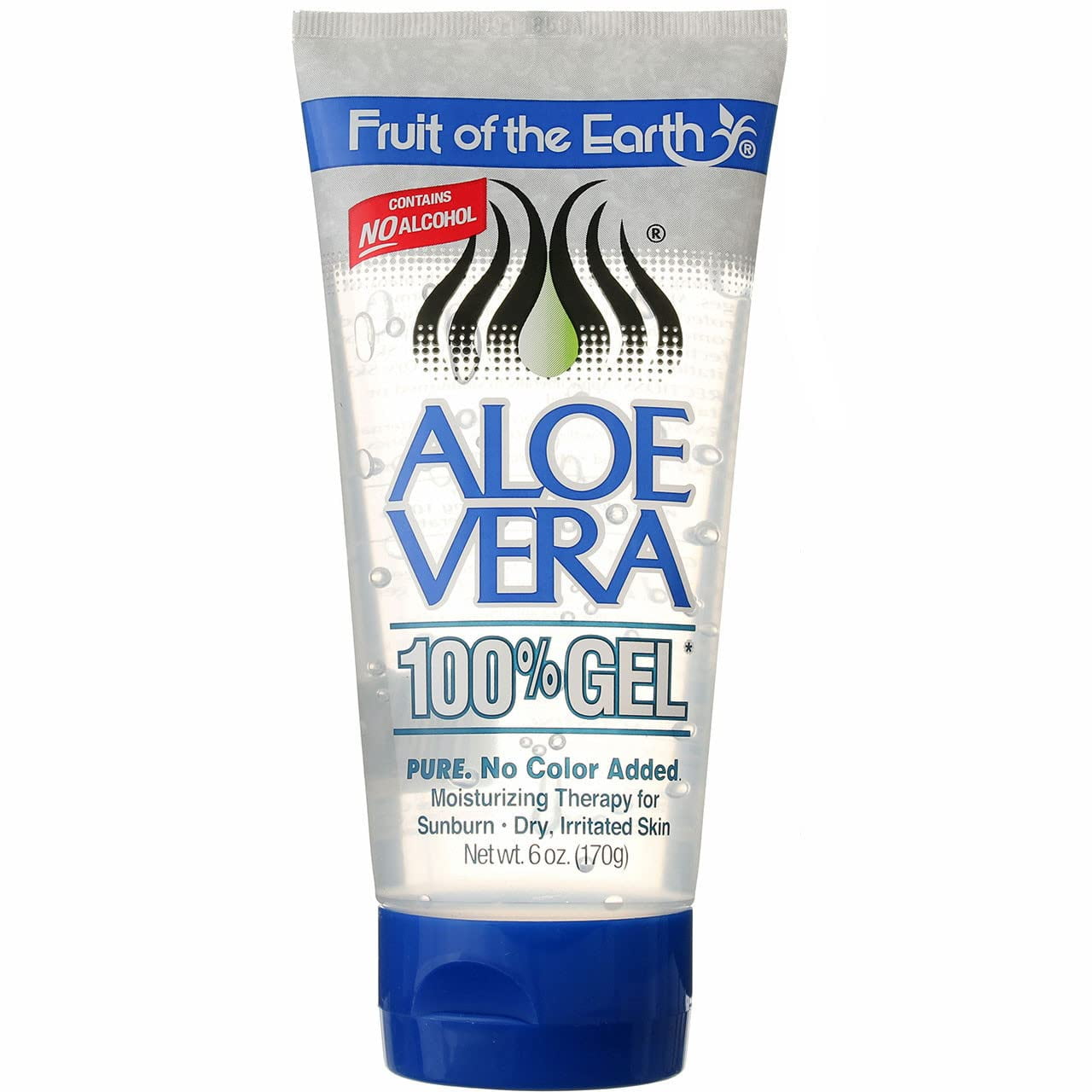 Fruit of the Earth Aloe Vera Gel Moisturizer (Clear, 12 oz, 2 Pack) z9y4i