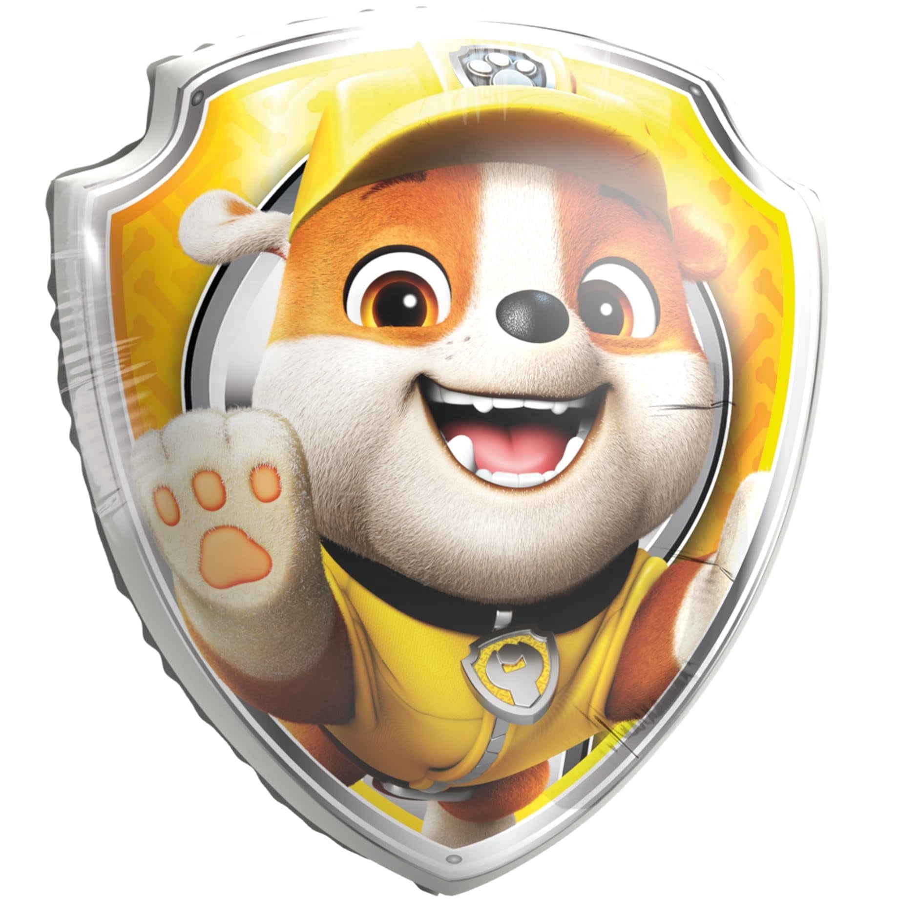 Procos Paw Patrol Rubble Foil Balloon (Yellow, 30 in) xeta4