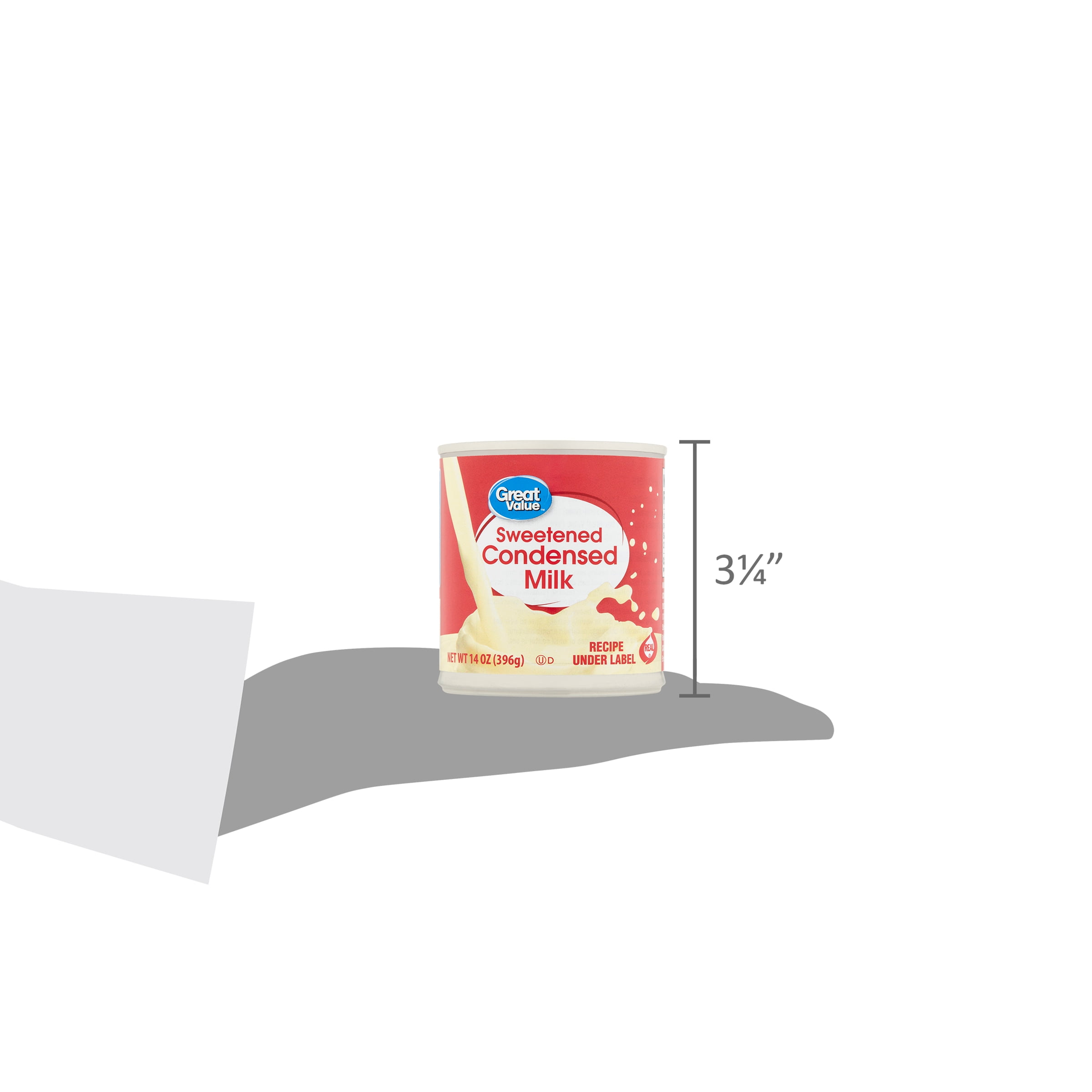 Great Value Sweetened Condensed Milk, Rich and Creamy Dessert Ingredient (14 oz) eh2sw