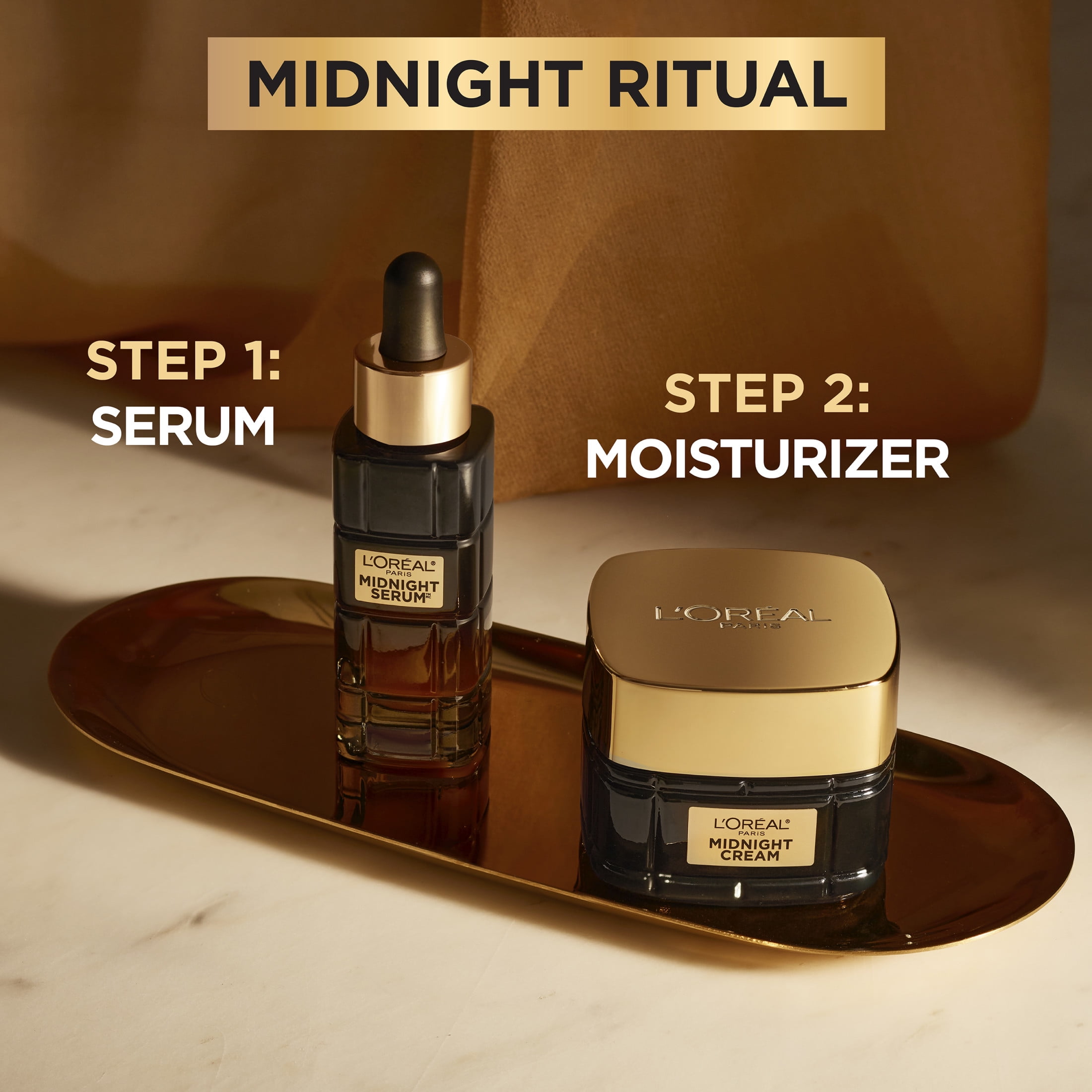 L'Oreal Paris Cell Renewal Midnight Cream, Anti-Aging Antioxidant Recovery Complex (1.7 oz) et9g1