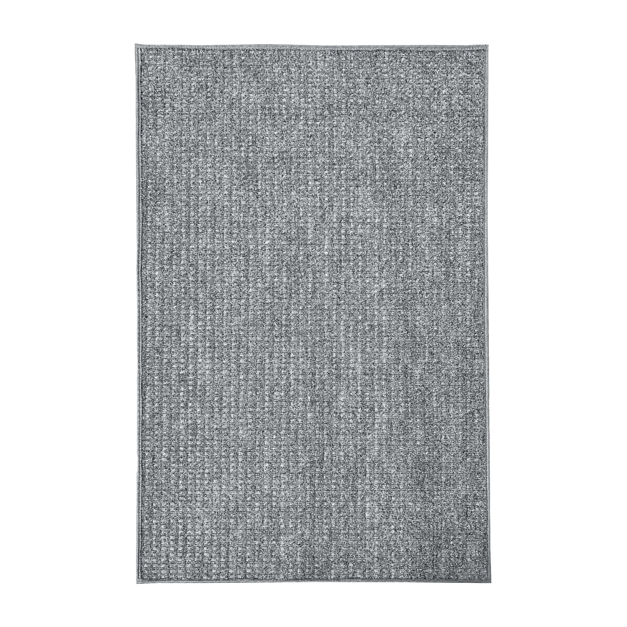 Koeckritz Rugs Interlace Waffle Indoor/Outdoor Area Rug (Sky Grey, 2 ft x 4 ft) a4wys