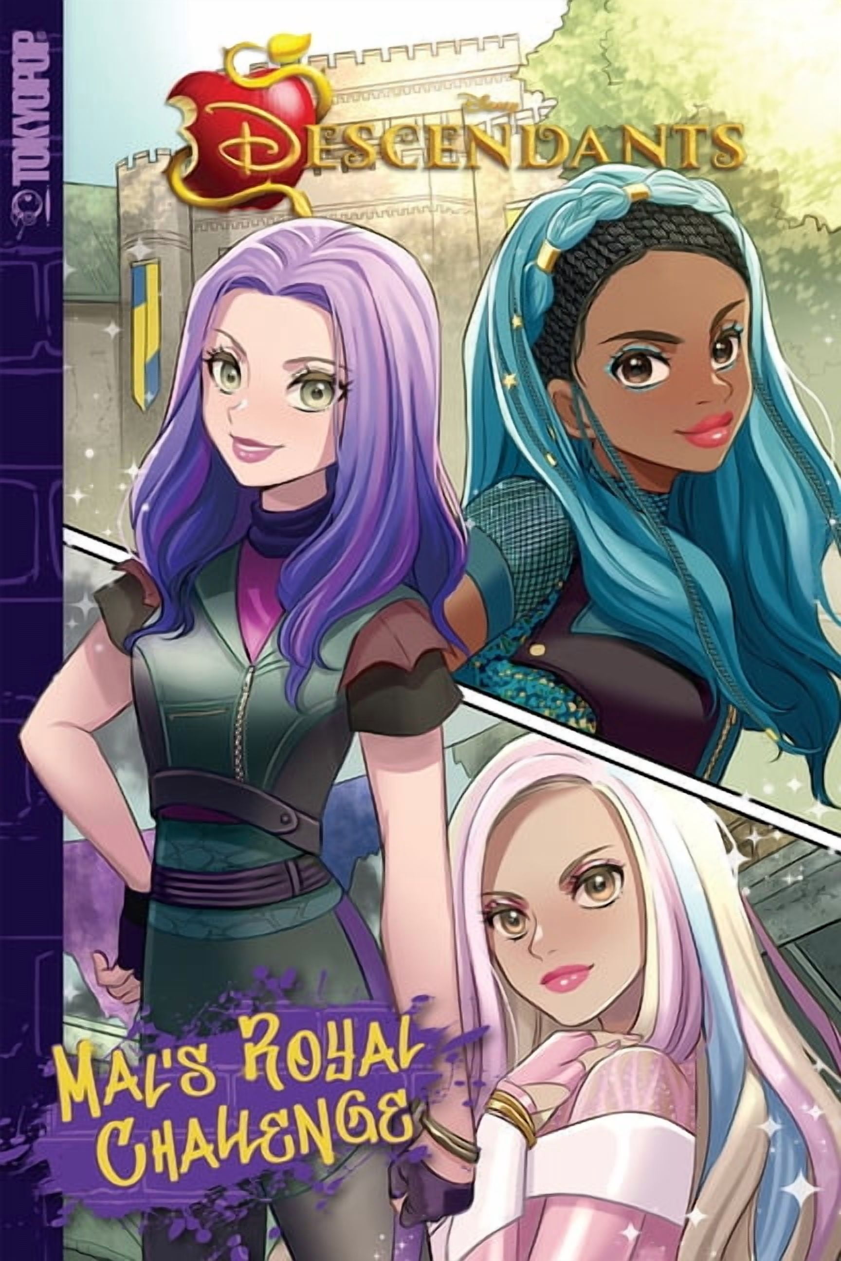 Jason Muell Disney Manga Descendants Mal's Royal Challenge (Paperback, 128 Pages) vpi6a