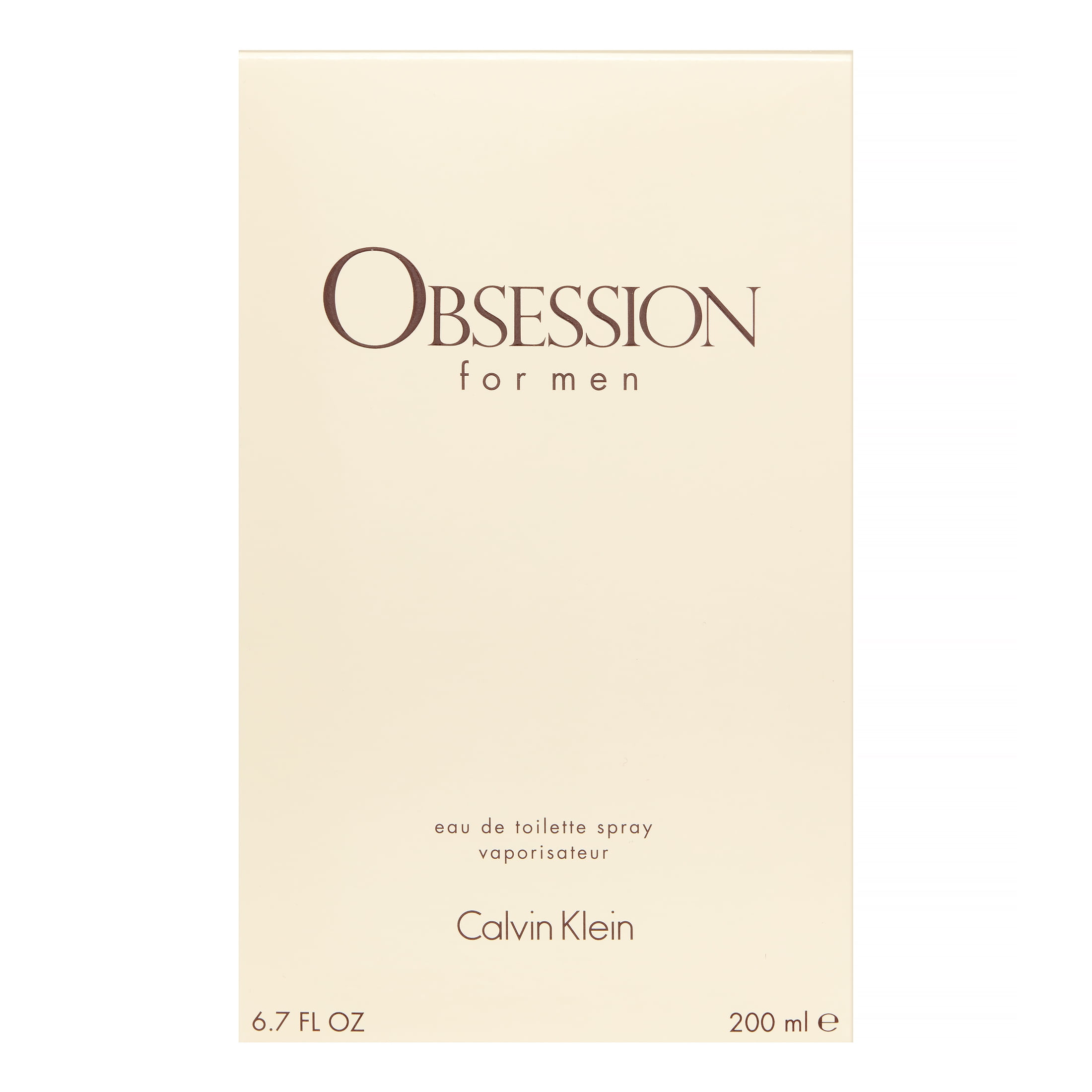 Calvin Klein Obsession Eau de Toilette, Masculine Oriental Spicy Fragrance for Men (6.7 oz) 9kzzp