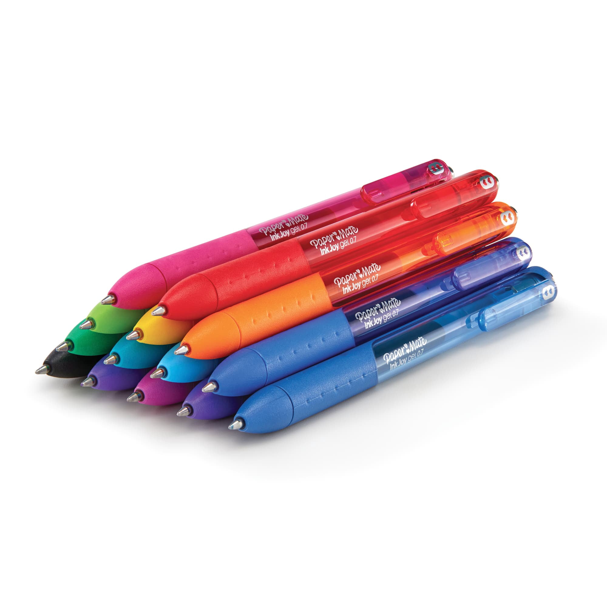 Paper Mate InkJoy Gel Pens, Smooth Writing Medium Point Pens, Quick-Dry Ink (Assorted Colors, 10 Count) 9wefm