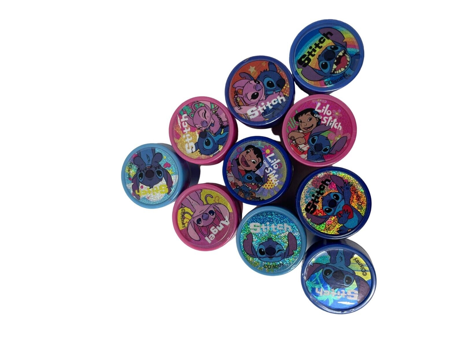 Disney Lilo & Stitch Self Inking Character Stampers (Assorted Colors, 30 Pack) 5kkht - Image 3