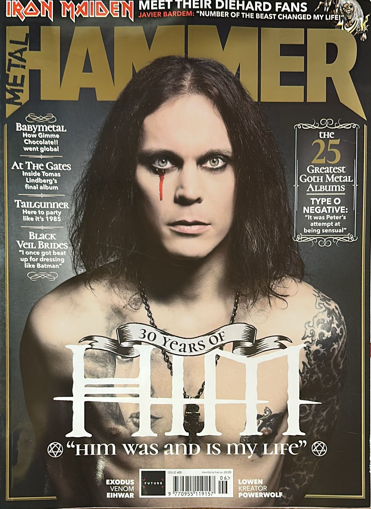 Magazine Cafe Metal Hammer Magazine June 2026 (Single Issue) hpm7l