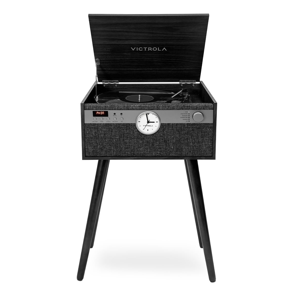 Victrola Century Signature+ 6-in-1 Music Center (Black) ssn33