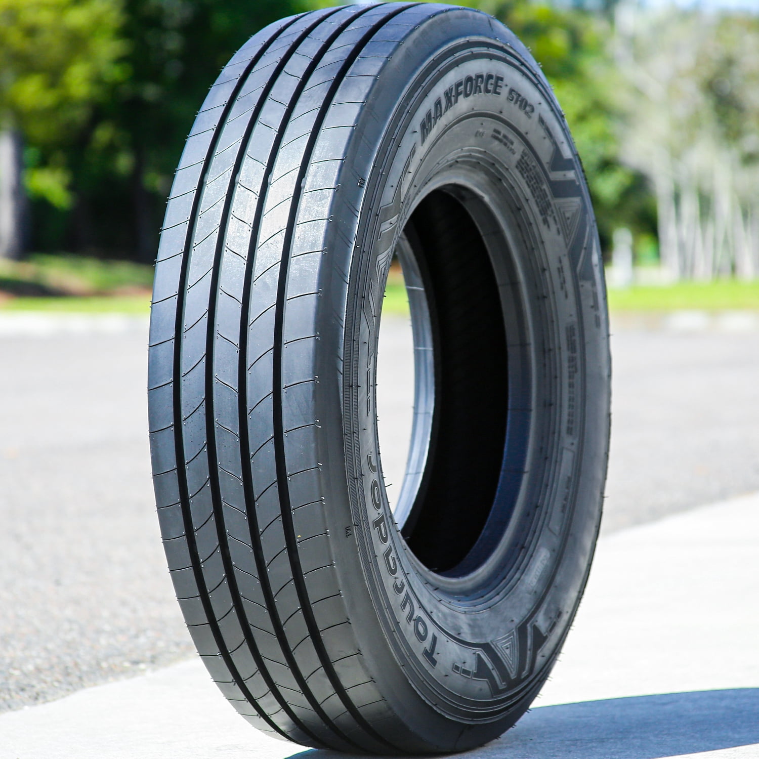 Tourador MaxForce ST02 All Steel Trailer Tire (ST225/75R15, 14 Ply, Load Range G) 6amgb