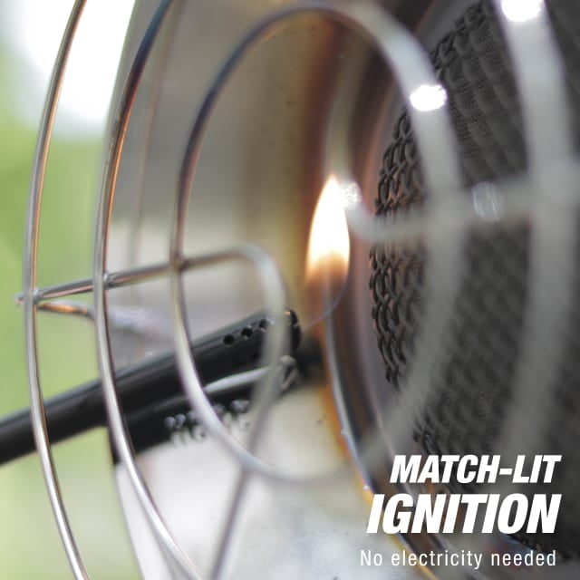 Mr. Heater Single Tank Top Radiant Propane Outdoor Space Heater (15,000 BTU) ut8oc