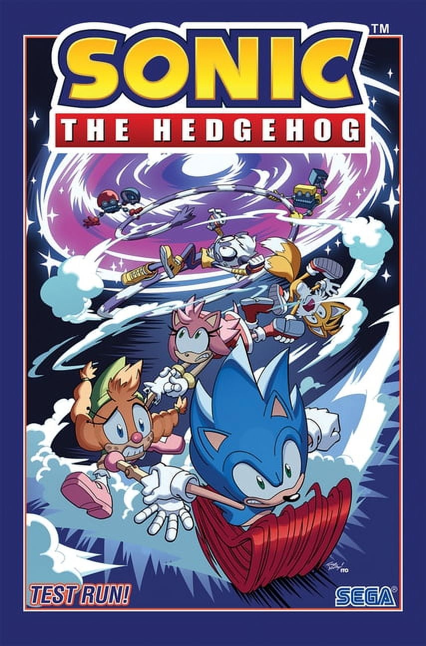 Evan Stanley Sonic the Hedgehog Vol. 10: Test Run! (Paperback, 96 Pages) kpg8c