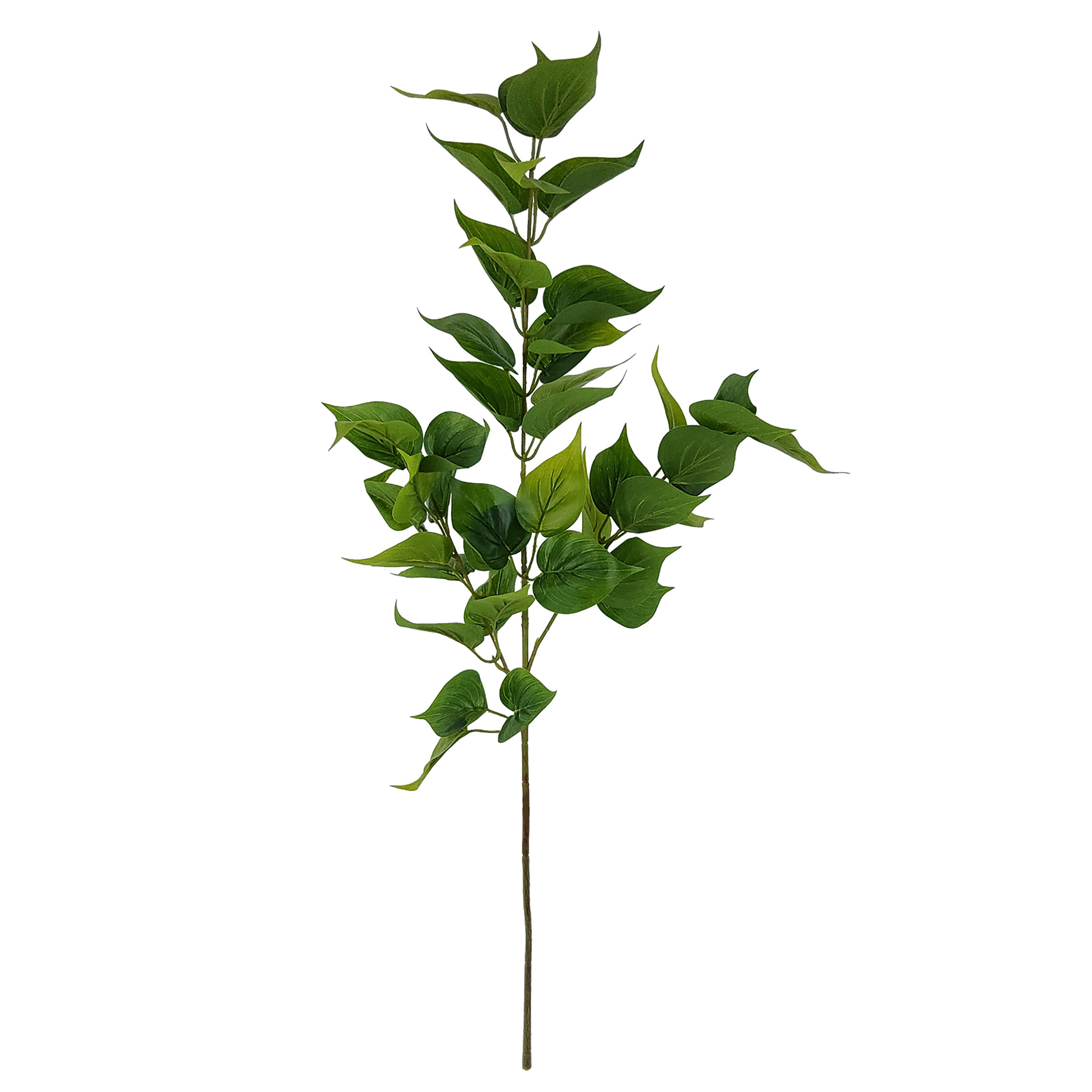 Mainstays Artificial Pothos Greenery Stem for Floral Arrangements and Home Decor (Green, 31 in) lhjzk
