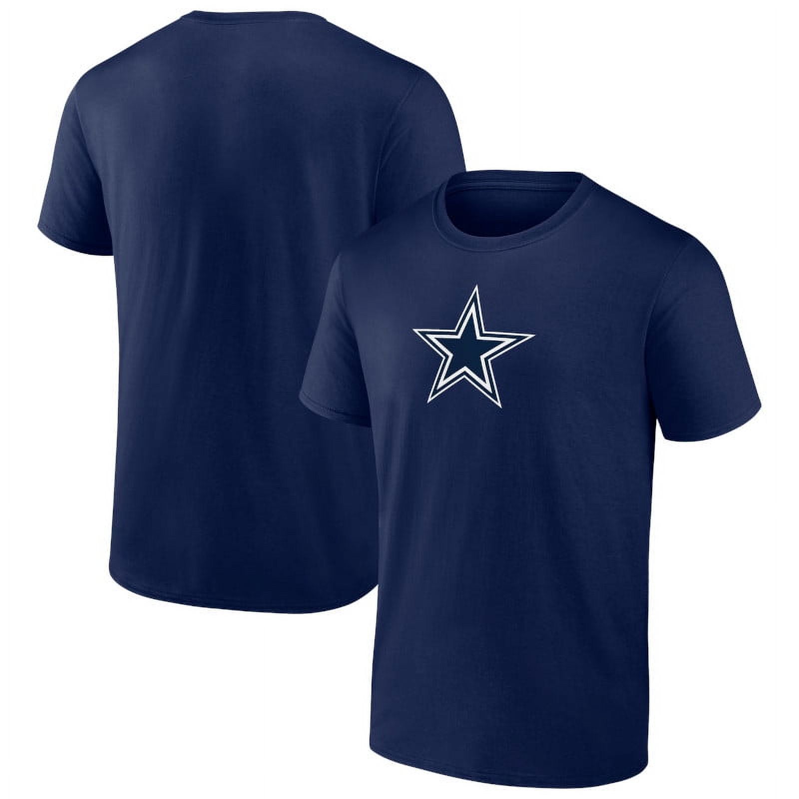Dallas Cowboys NFL Mens Short Sleeve Logo T-Shirt (Navy, XL) 8nw1l