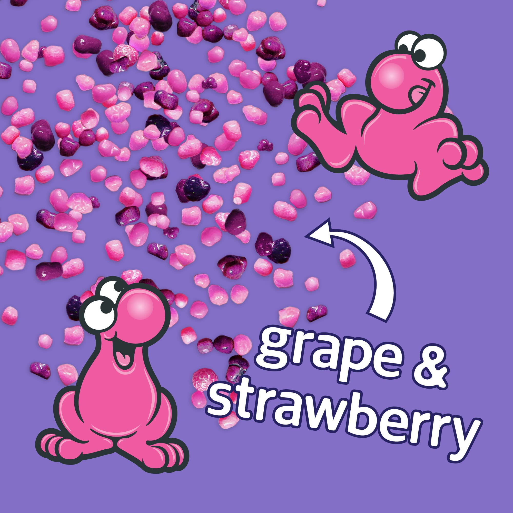NERDS Grape & Strawberry Crunchy Candy (Dual Flavor, 1.6 oz) vz5yx