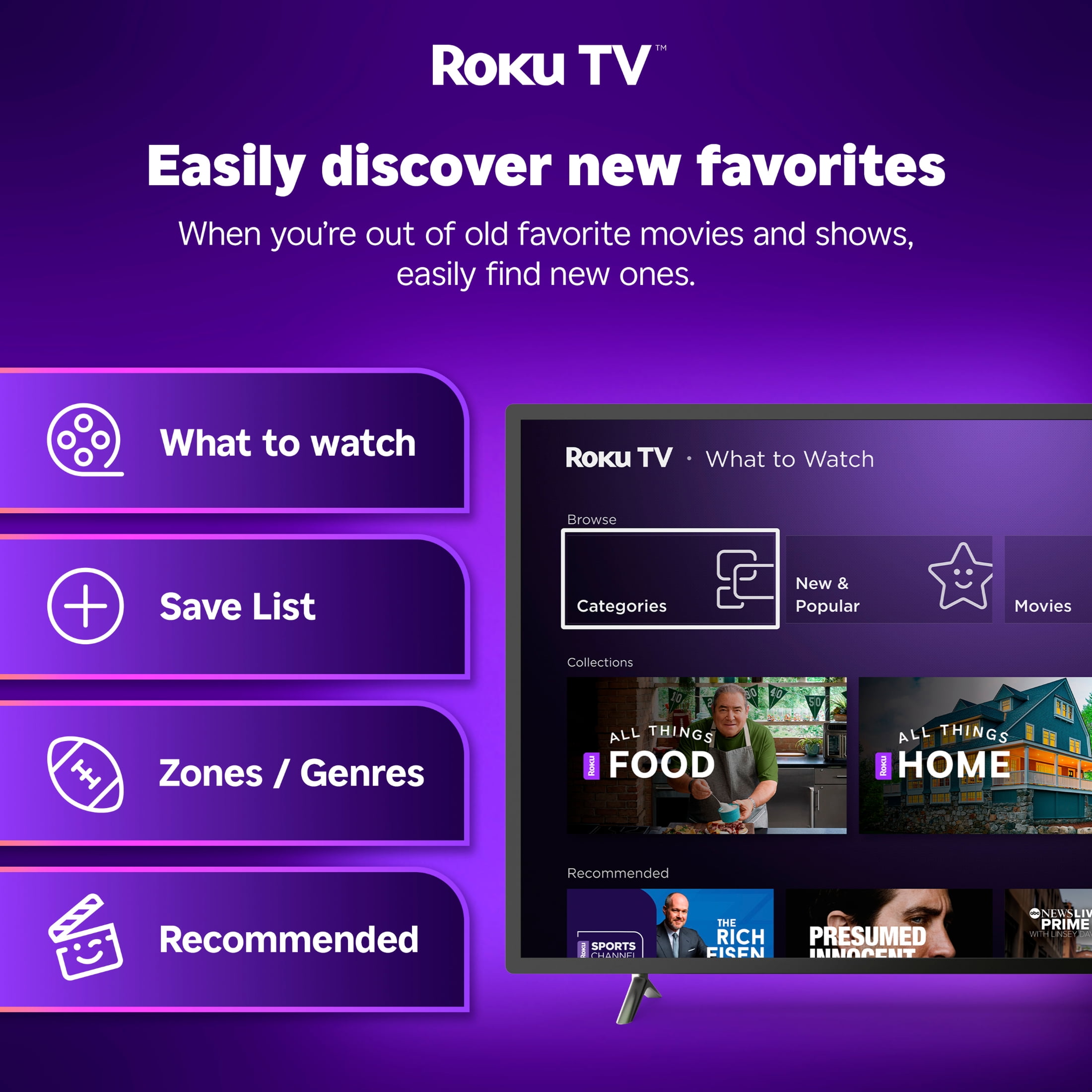 Hisense 58 in Class 4K UHD LED Roku Smart TV (R6 Series, 58 in) a6t52