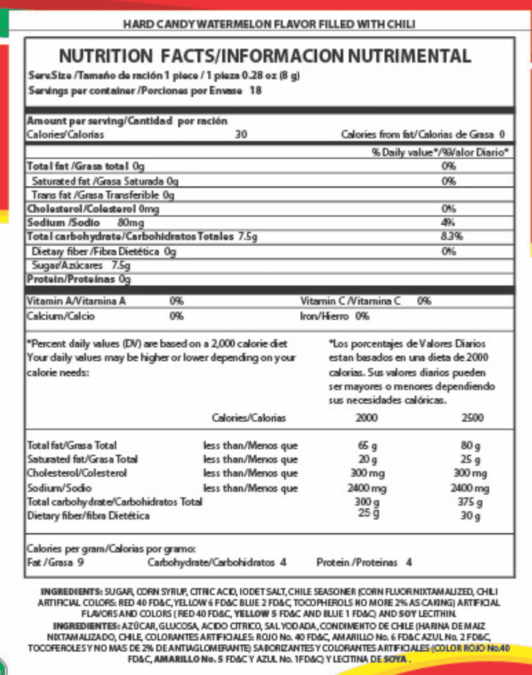 Beny Locochas Sandia Watermelon Hard Candy (Watermelon, 5.1 oz) rr69o