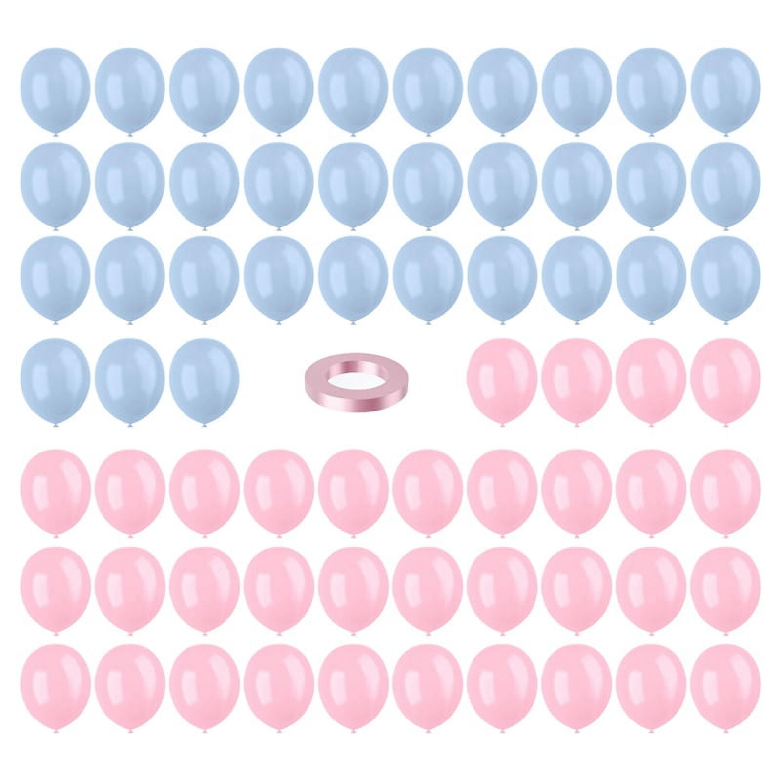 Generic Latex Balloon Set Gender Reveal Party Decorations (Pink and Blue, 67 Pack, 12 in) 8f7qh
