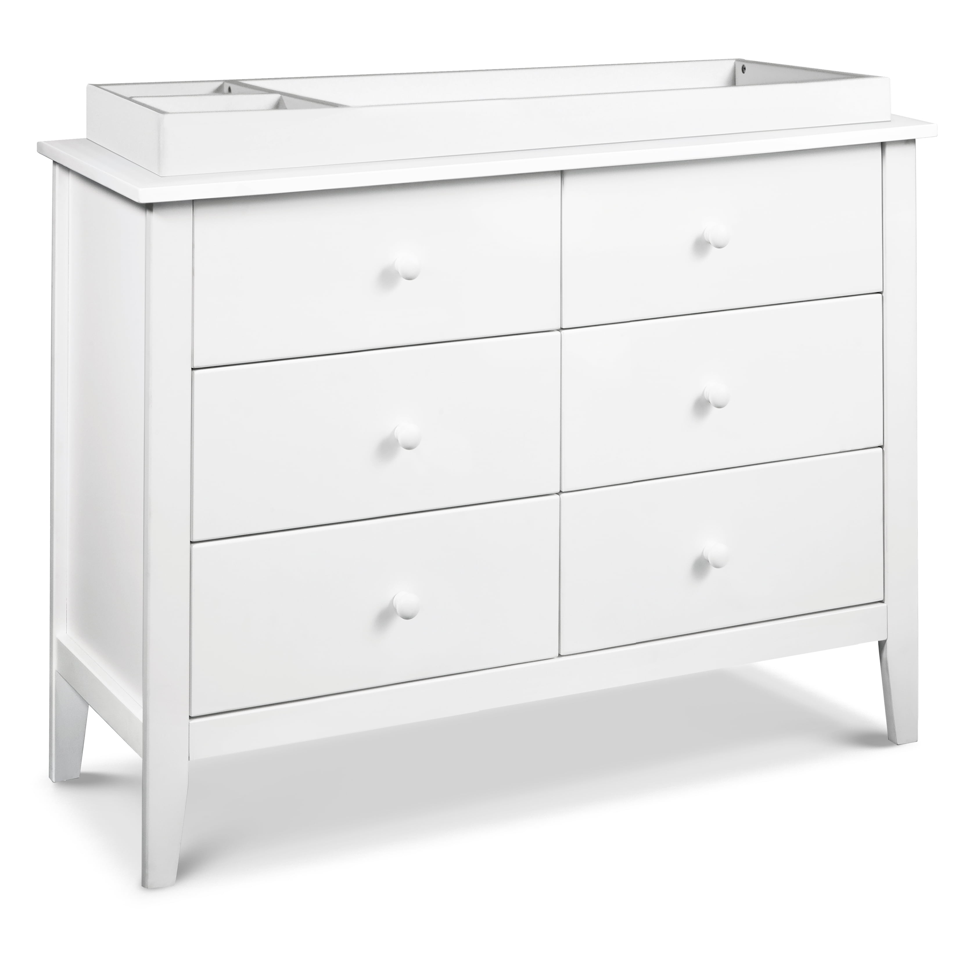 Carter's by DaVinci Morgan 6-Drawer Dresser (White, 50 in x 19 in x 34 in) jpwi5