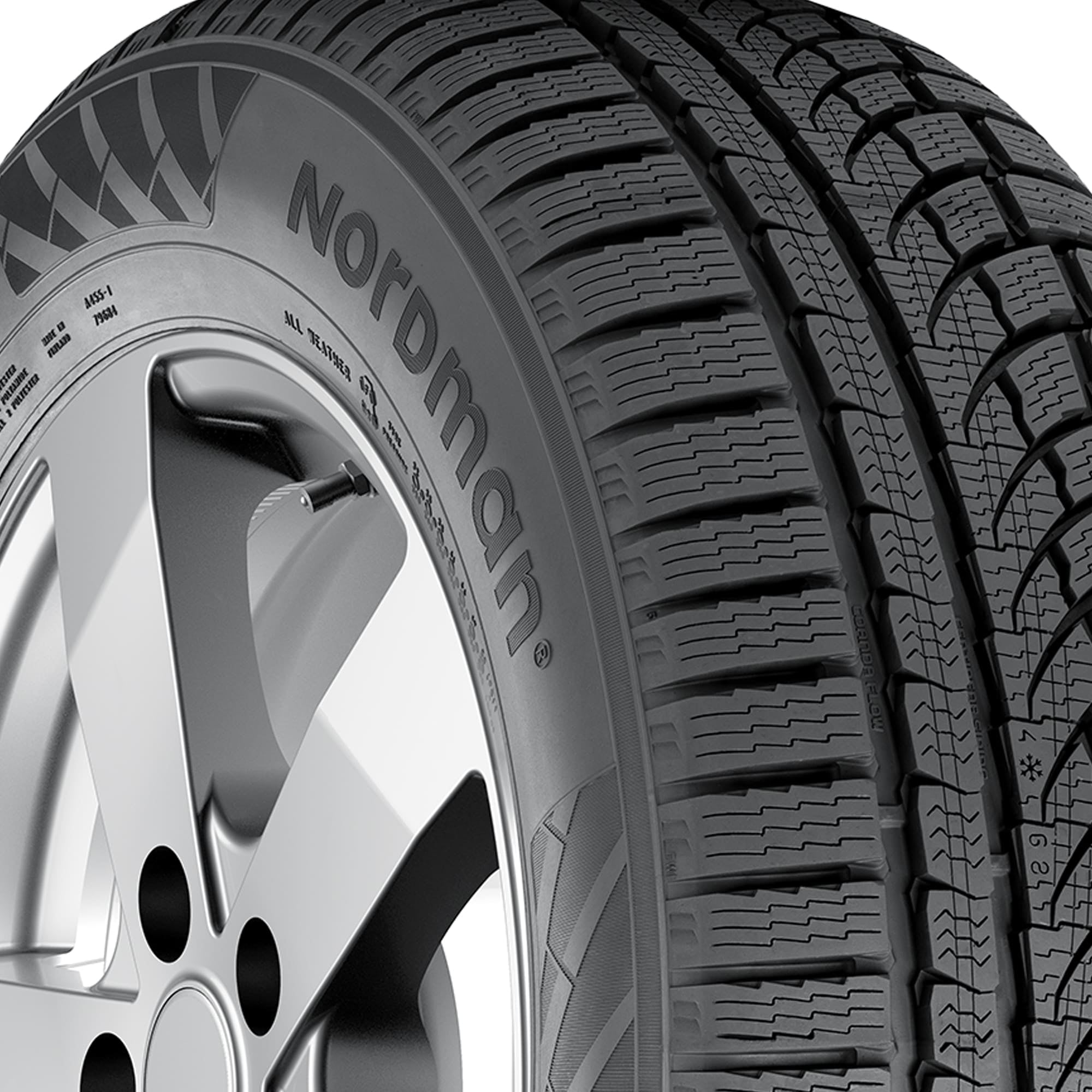 Nokian Nordman Solstice 4 All-Weather Passenger Tire (Black Sidewall, 225/60R16) gvxqv