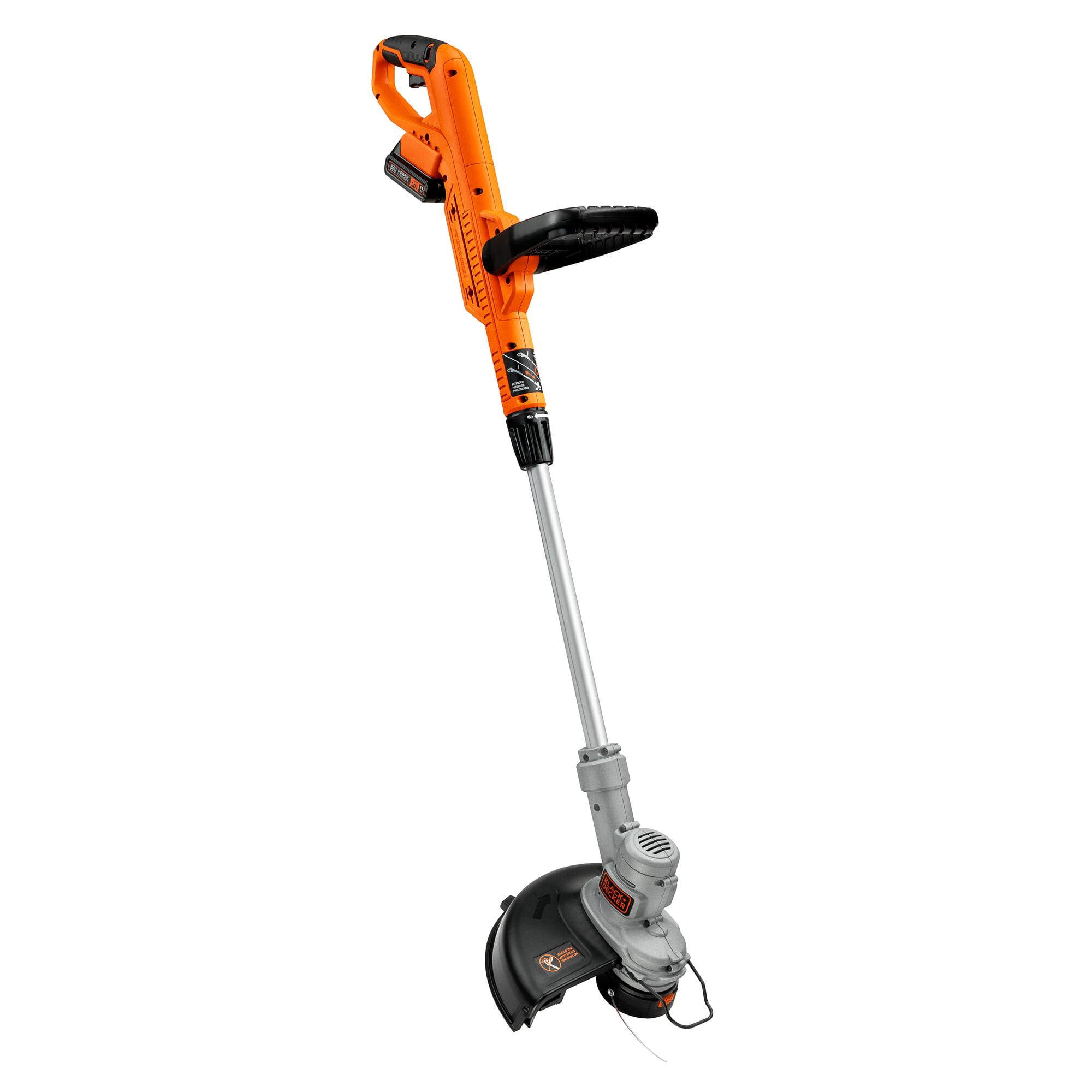 BLACK+DECKER 20V MAX Cordless String Trimmer and Edger (Black, 12 in) szjii