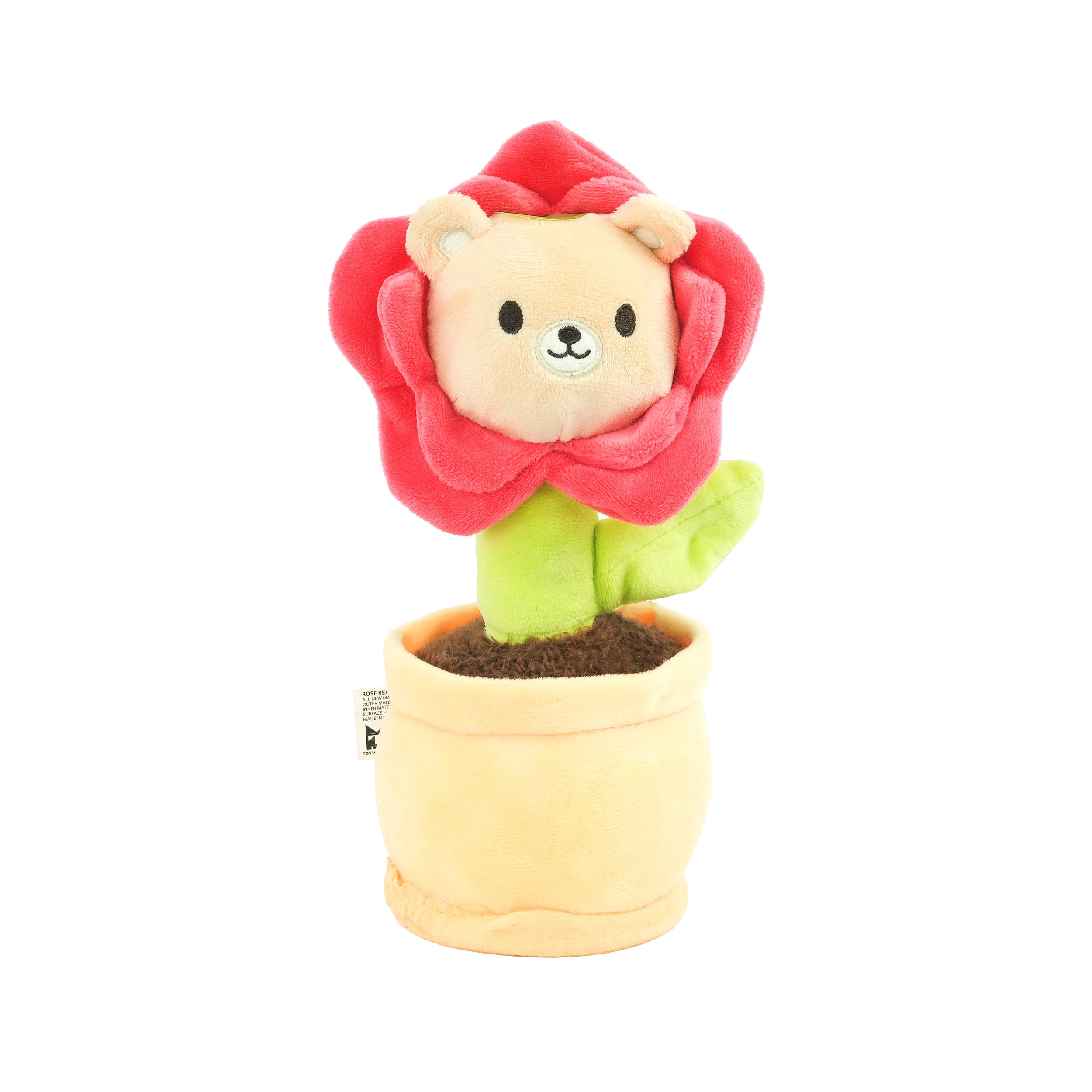 ToyMonster I Love Aromie Rosa Bloom Rose Scented Flower Plush with Visible Magic Mist (Pink, 10.6 in H) cjole