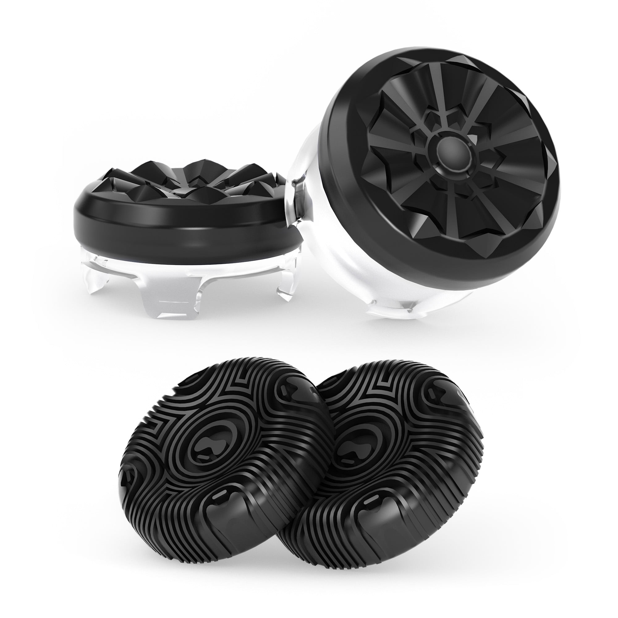 KontrolFreek FPS Galaxy Performance Thumbsticks for Xbox One and Series X (Carbon Black, 2 Pack) n4xoh