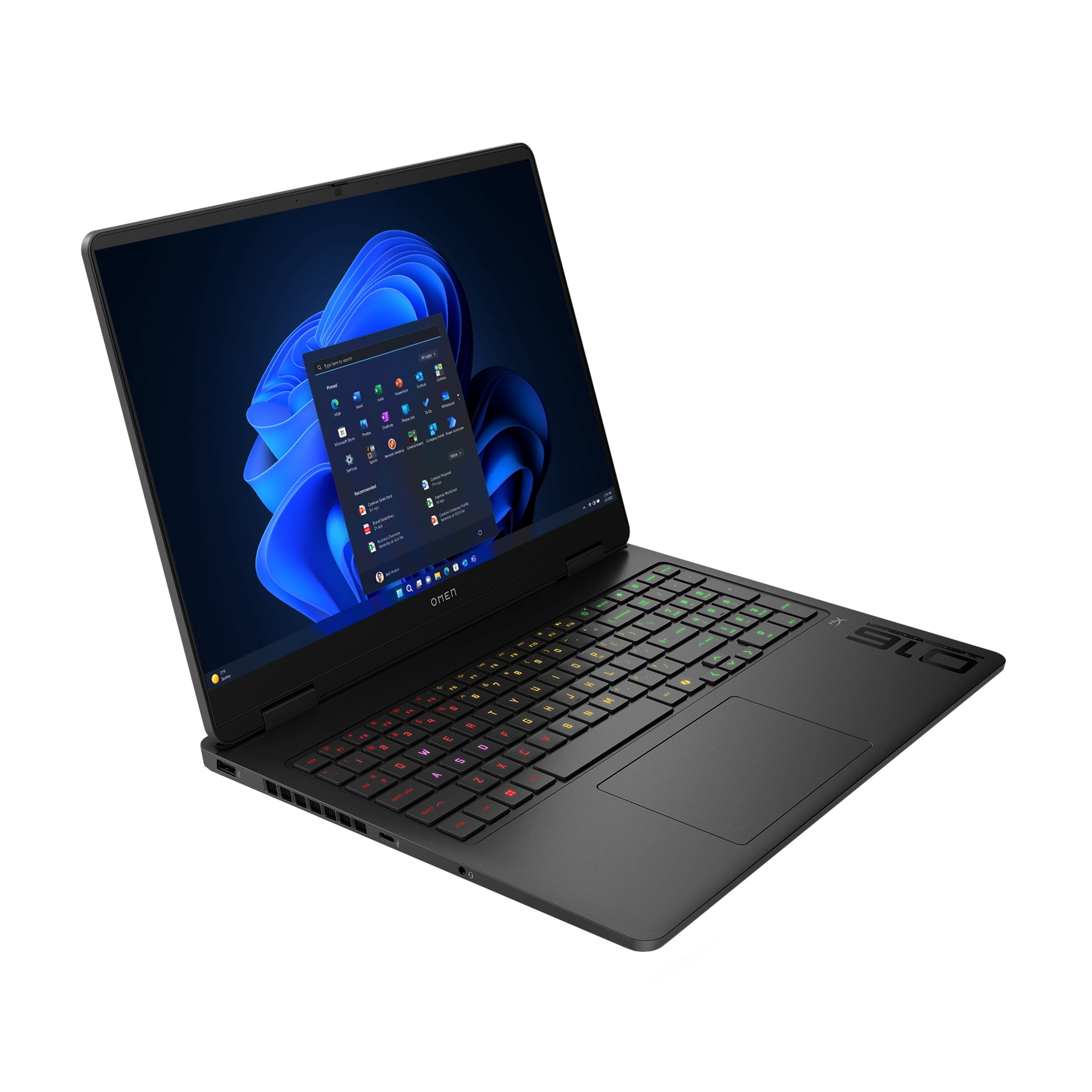 HP OMEN 16 Gaming Laptop, 2K 165Hz Display, Intel Core Ultra 5 225H, NVIDIA RTX 5050, 16GB RAM, 1TB SSD (Shadow Black, 16 in) hneof