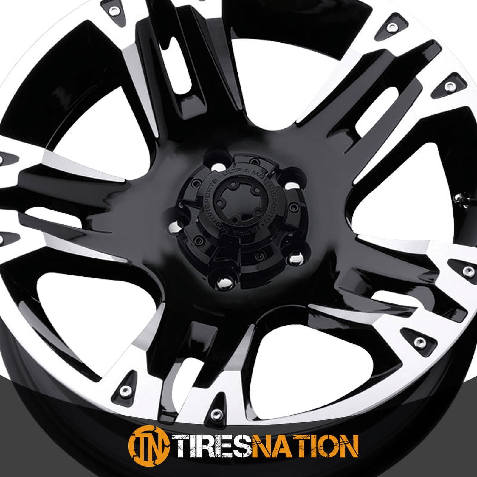 Ultra 235B Maverick Wheel (Gloss Black Diamond Cut, 18x9 in) ir4df