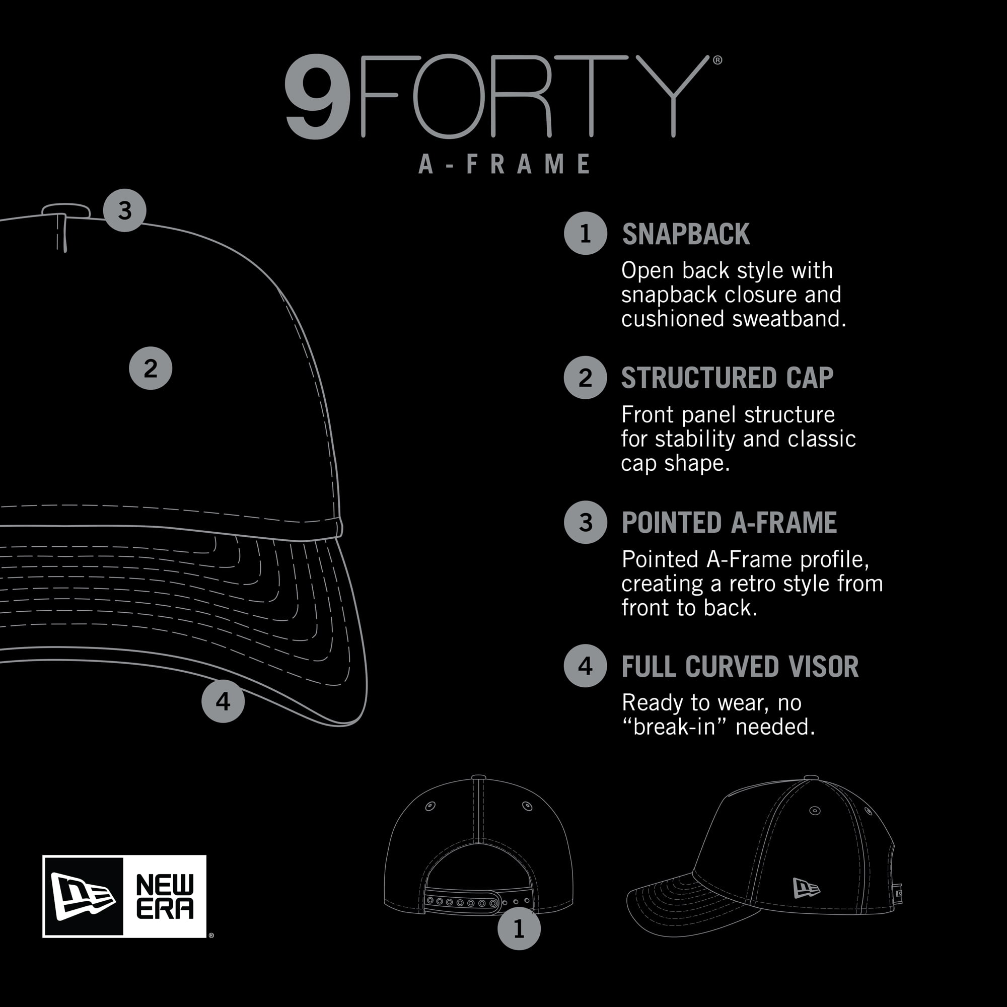 New Era New York Mets 9FORTY M-Crown Adjustable Hat (Royal Blue, One Size) 8p5l6