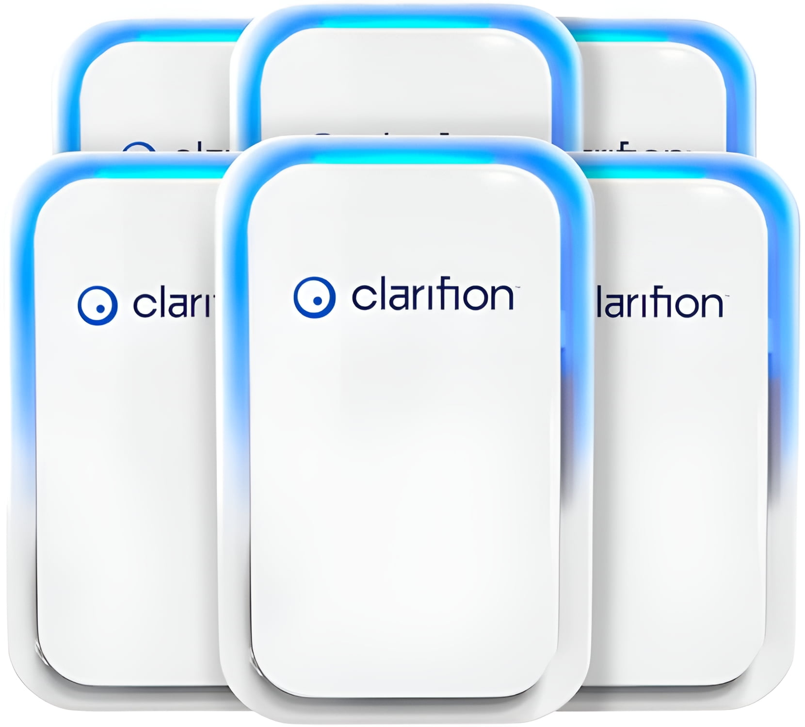 Clarifion Negative Ion Air Purifier and Ionizer (6 Pack) Plug-in Filterless Air Cleaner for Home and Office 1natl