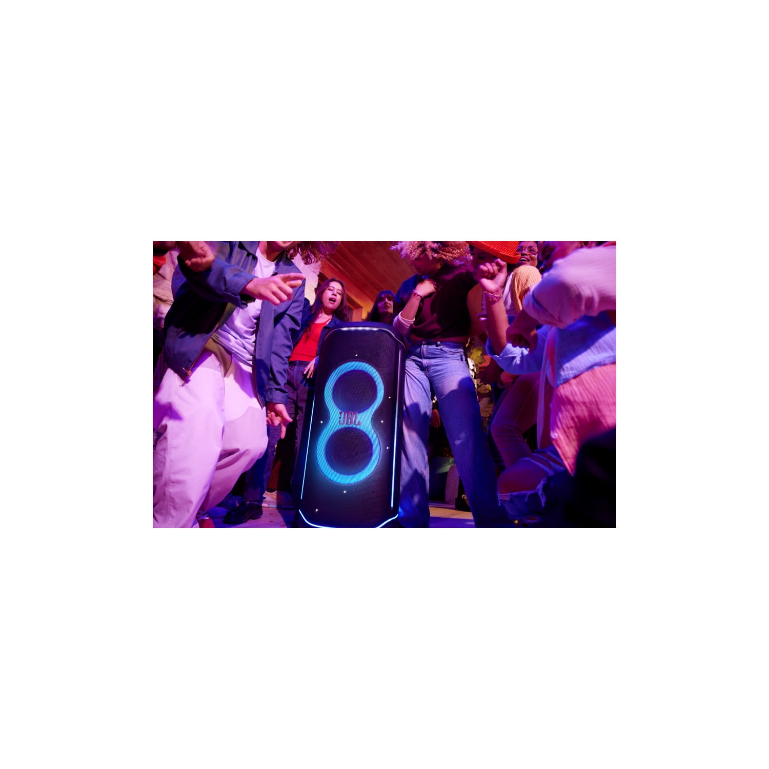 JBL PartyBox Ultimate High-Power Wireless Party Speaker with Dynamic Lightshow and Splashproof Design (Black) ny8wo