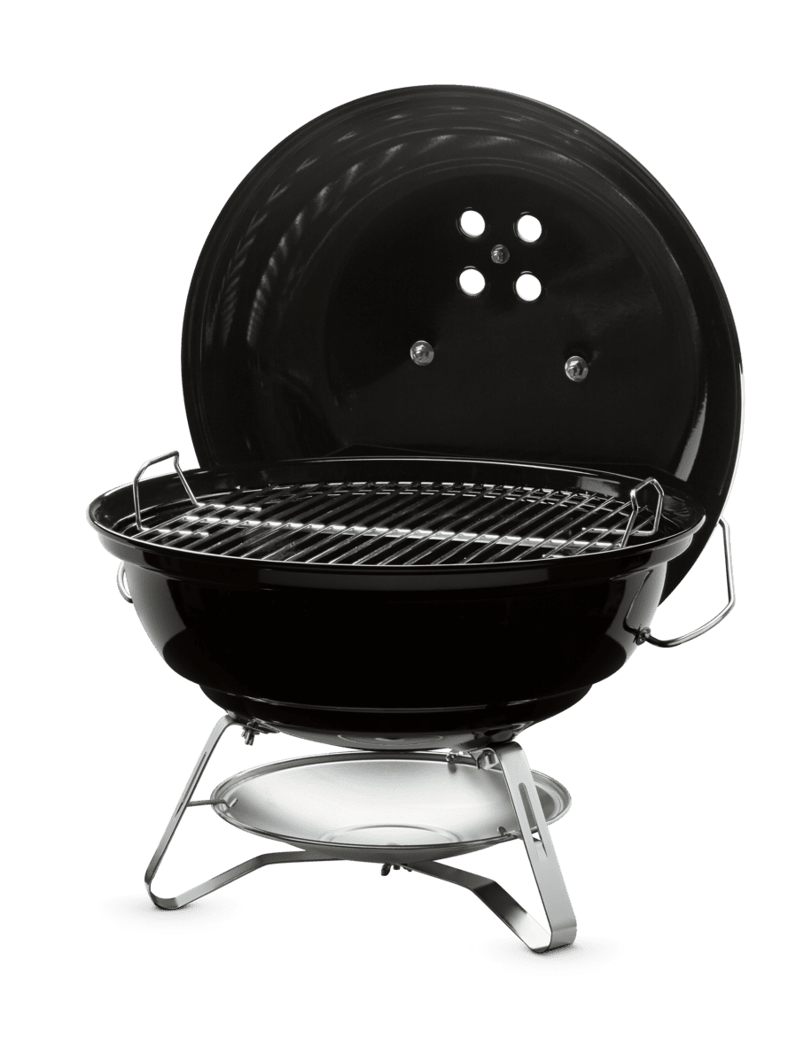 Weber Jumbo Joe Charcoal Grill Portable Outdoor Cooking (Black, 22 in) y2v7h