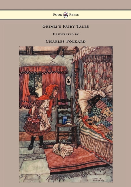 Brothers Grimm Fairy Tales Illustrated by Charles Folkard (Hardcover, 376 Pages) 3znf6