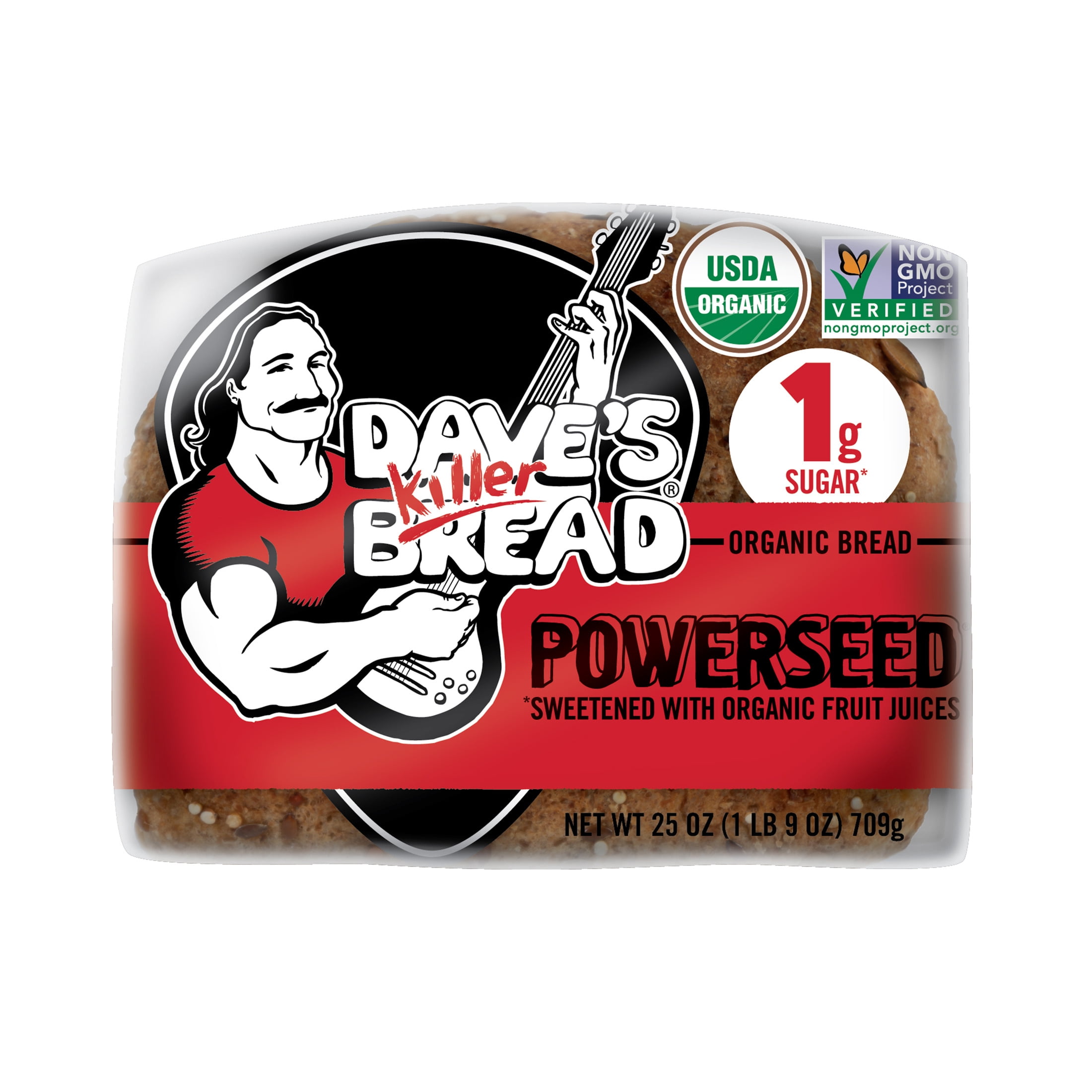 Dave's Killer Bread Powerseed Organic Seeded Bread (25 oz) 4485j