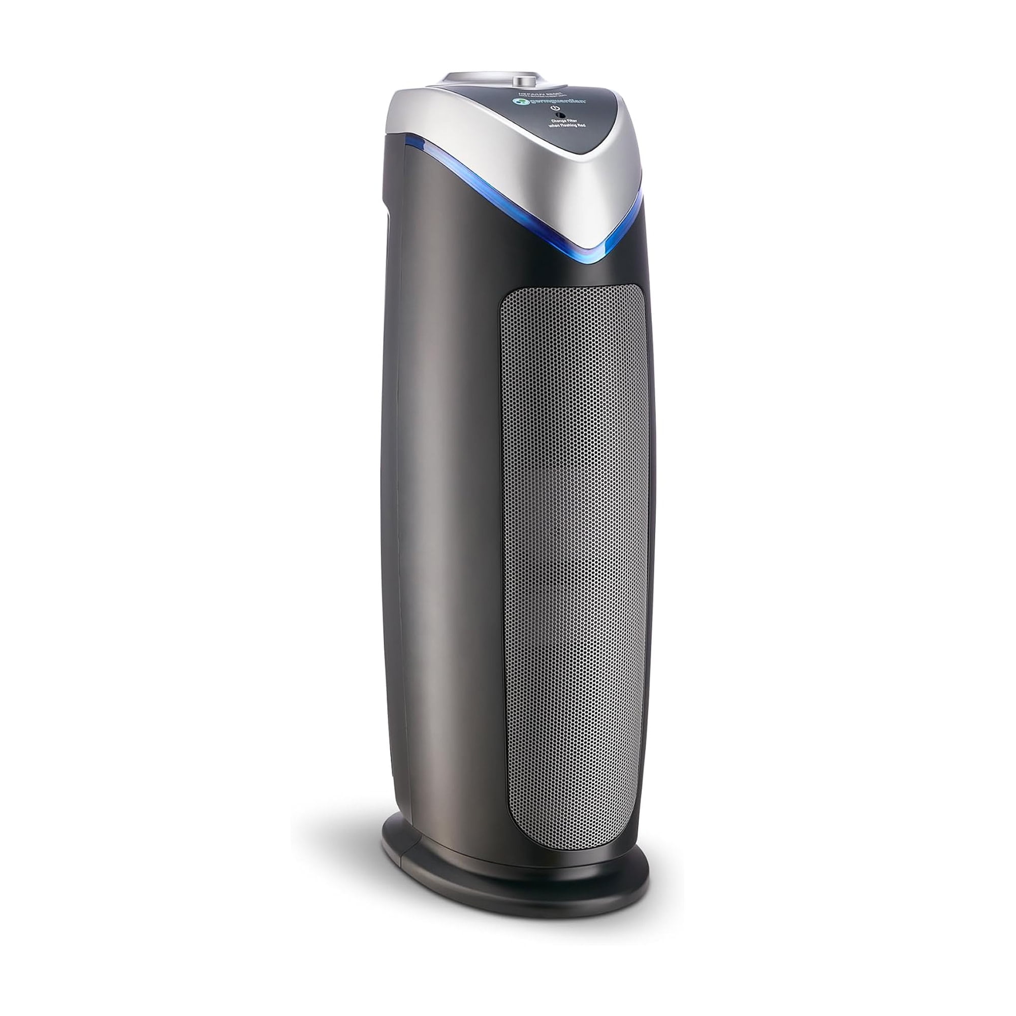 GermGuardian HEPA Tower Air Purifier with UV-C Light for Large Rooms (Gray, 743 sq. ft.) dh974