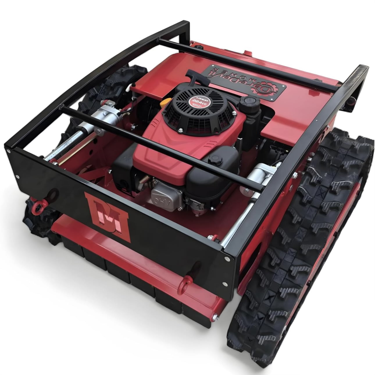 DareDevil Mower VYPER Edition Remote-Controlled Lawn Mower (Red, 22 in Cutting Width) 83nw5
