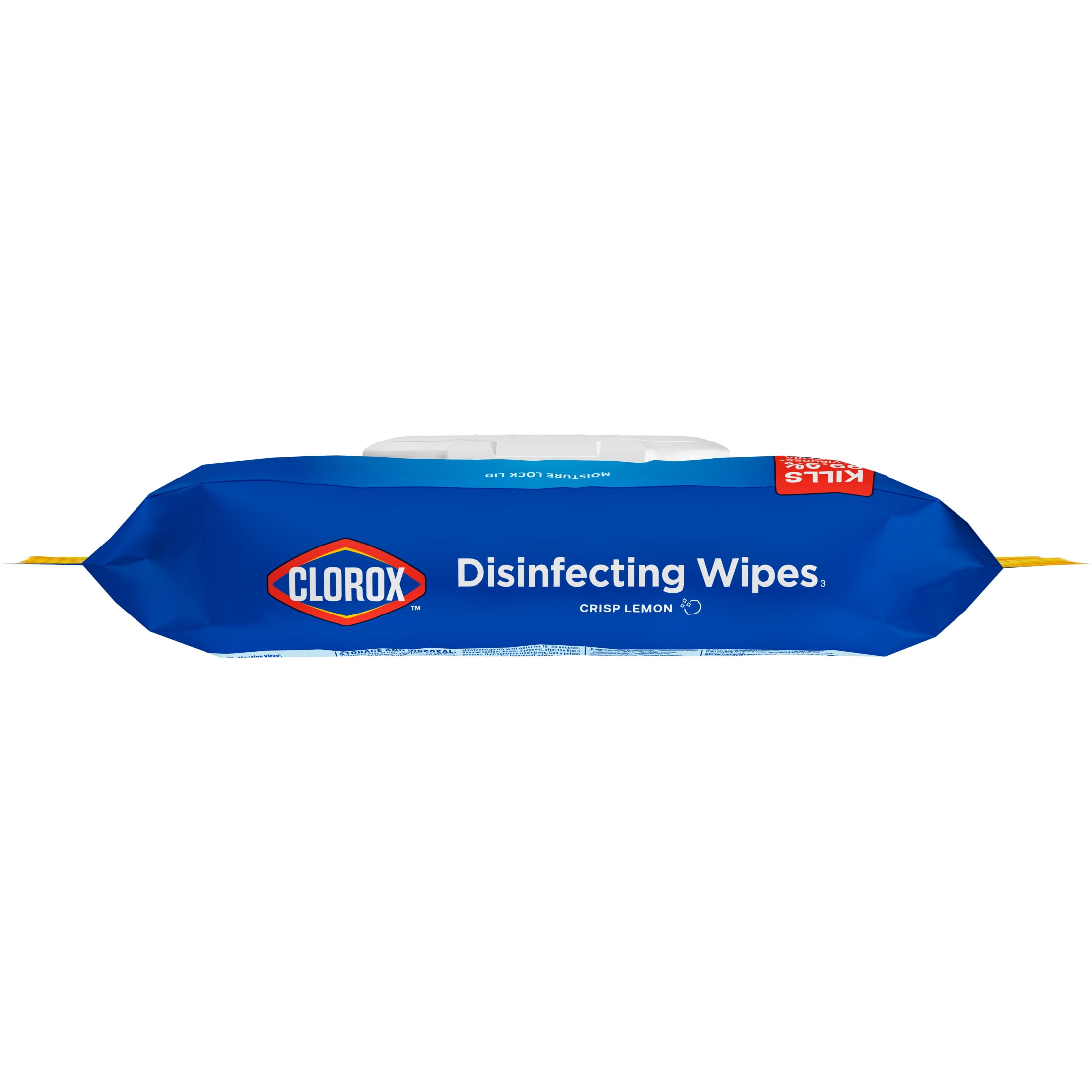 Clorox Disinfecting Cleaning Wipes, Bleach Free Multi-Surface Sanitizing Wipes, Crisp Lemon (75 Count) u9gzg