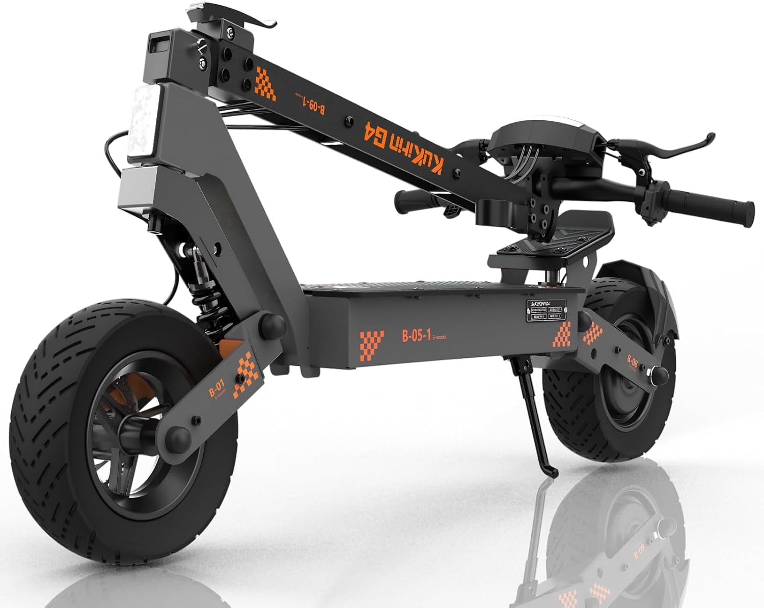 KUKIRIN G4 Electric Scooter, 2000W Motor, 43 Miles Range, 43 Mph Speed, 11 in Off-Road Tires, Foldable Commuter Scooter (Black) 436pd