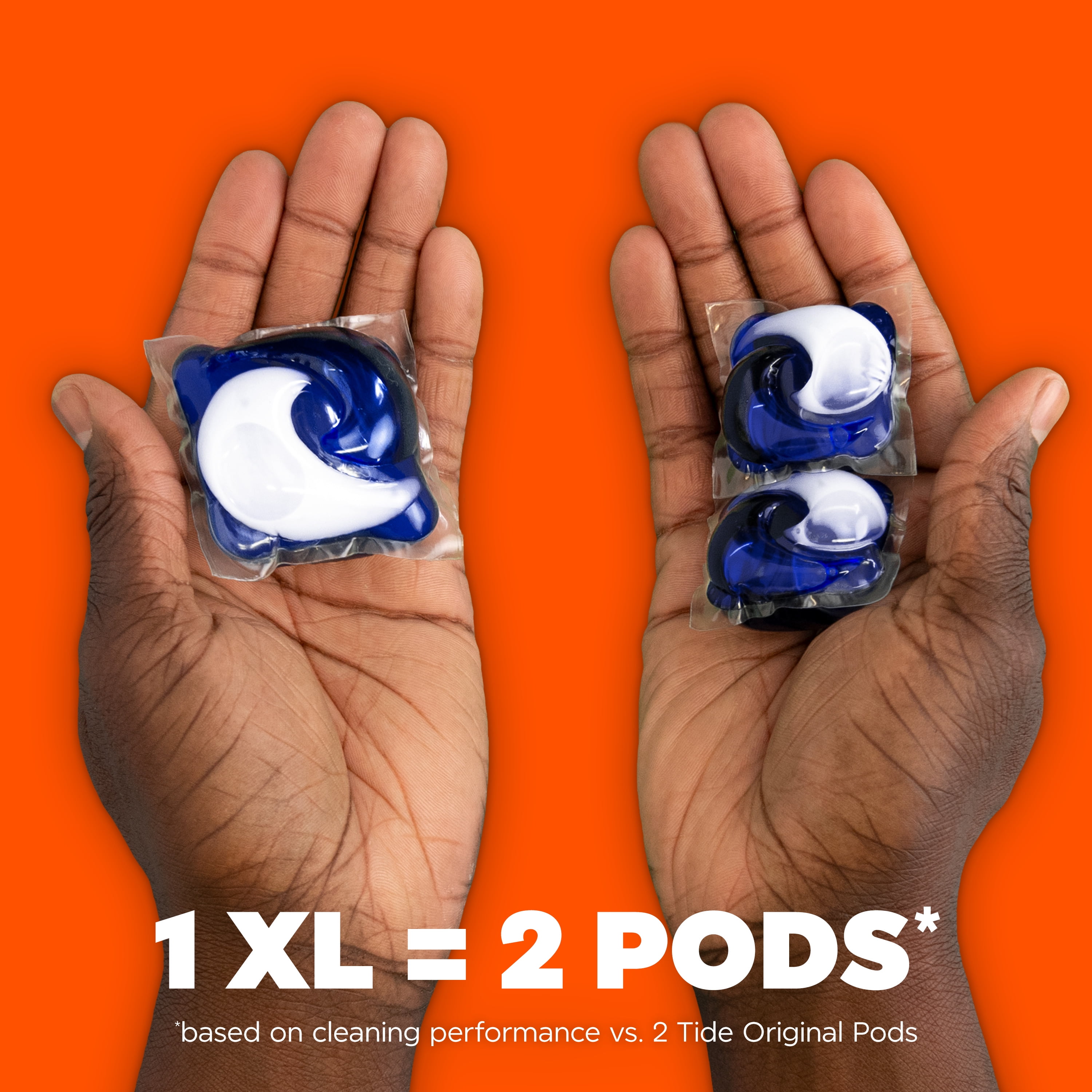 Tide PODS Laundry Detergent Pacs, Oxi Boost Power with Stain Remover (45 Count) x7hn6