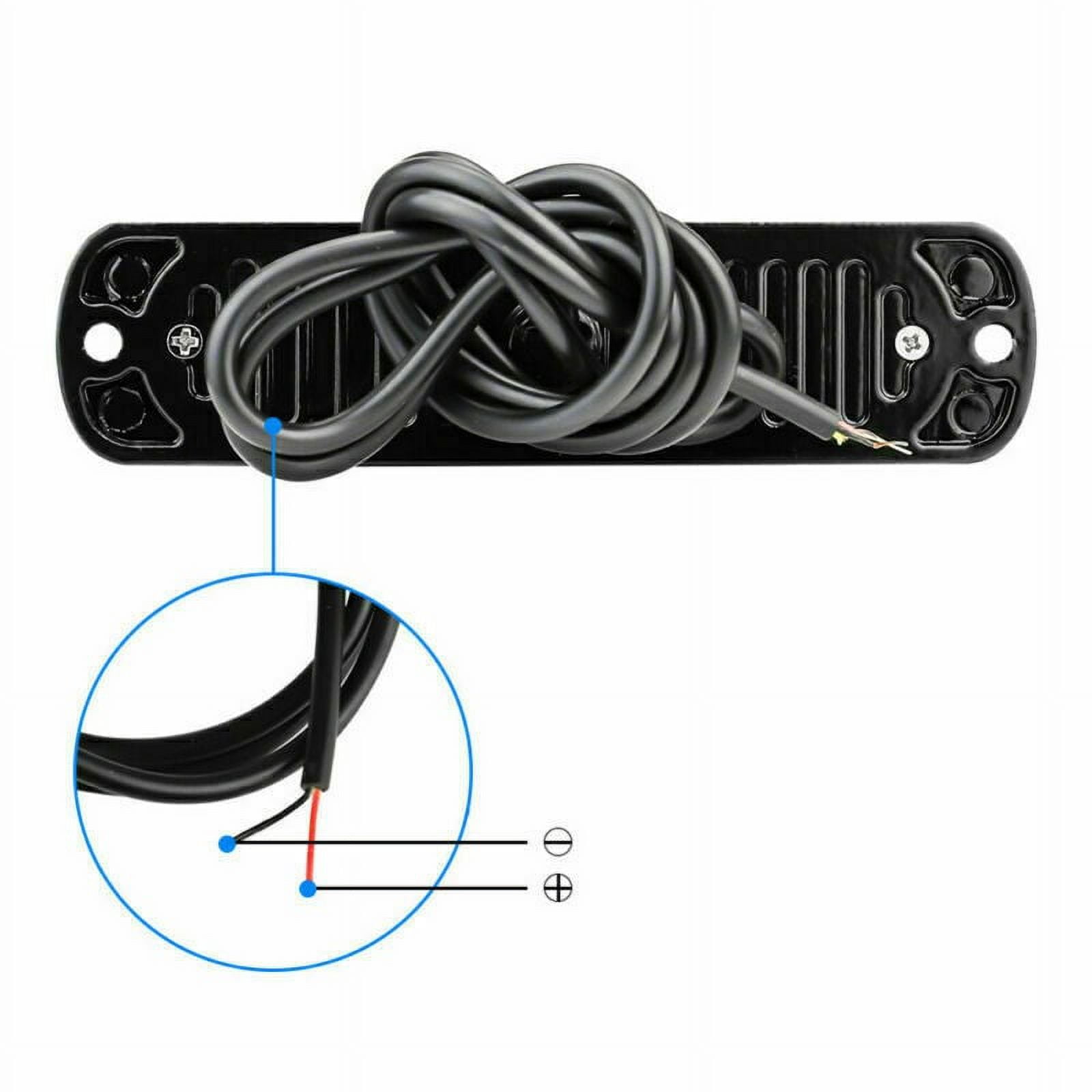 Fancy Blades 18W 6-LED Offroad Work Light Bar High-Intensity Driving Fog Lamp (Grey, 2-Pack) m1poh