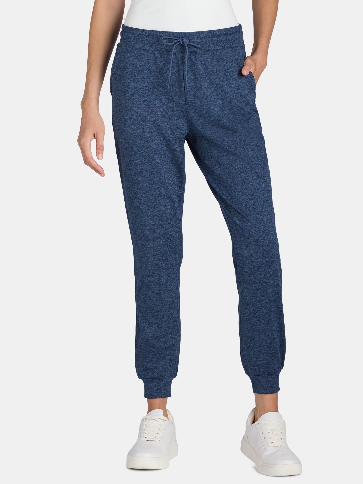 Athletic Works Women's ButterCore Joggers Lightweight Athletic Pants (Black, XS) nf7tz